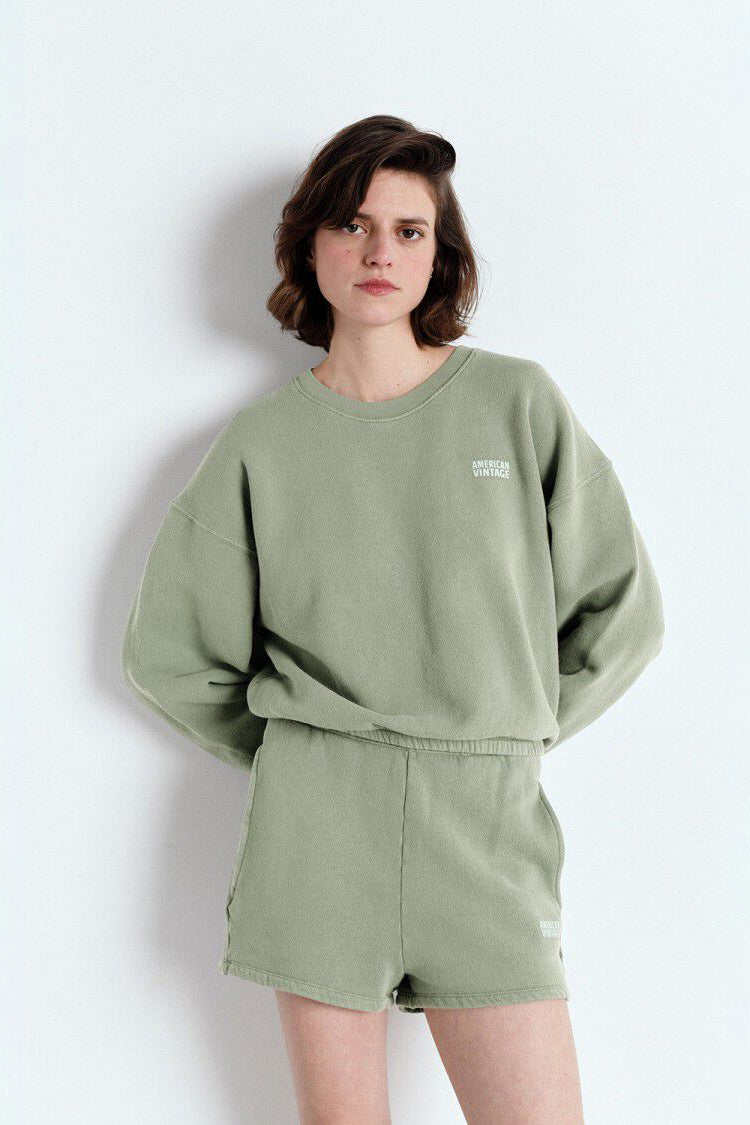 American Vintage Izubird Sweater - Vintage Clay