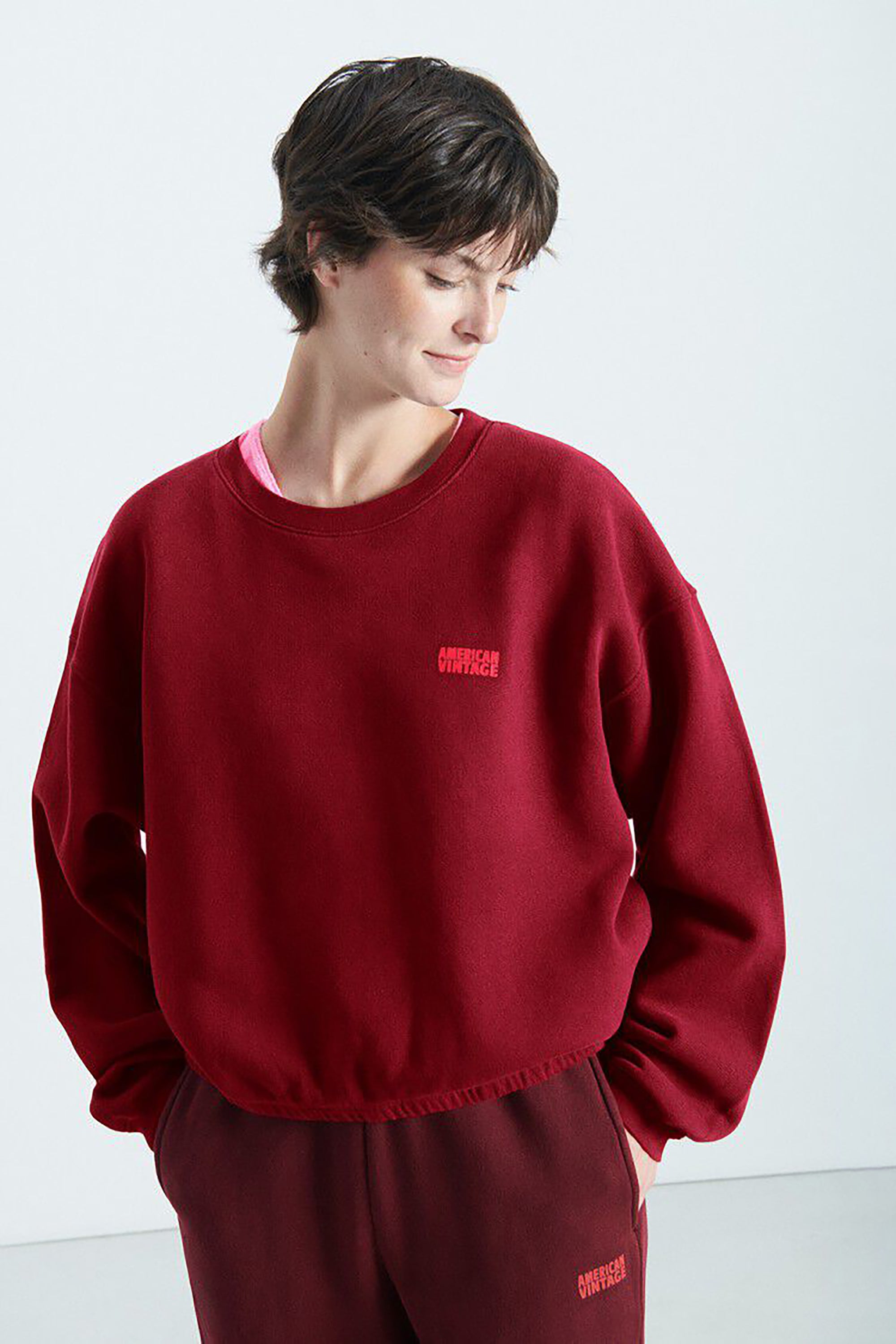 Izubird Sweatshirt - Vintage Cherry