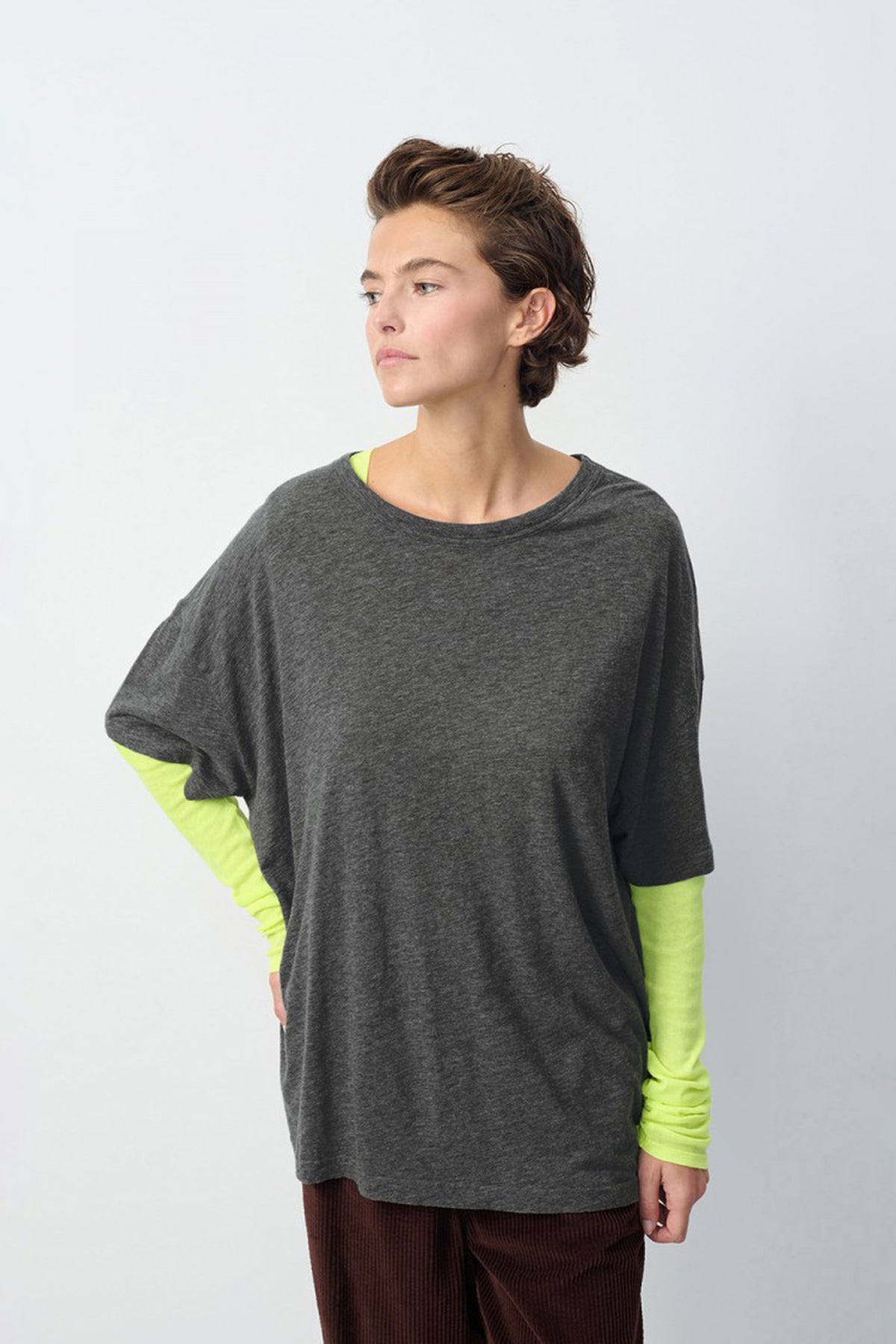 Jacksonville T-Shirt - Charcoal Melange