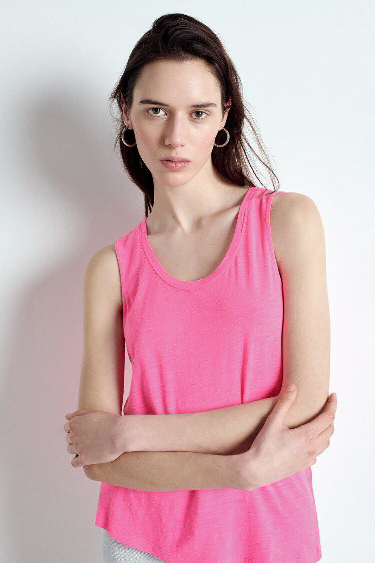 Jacksonville Tank Top - Fluo Pink
