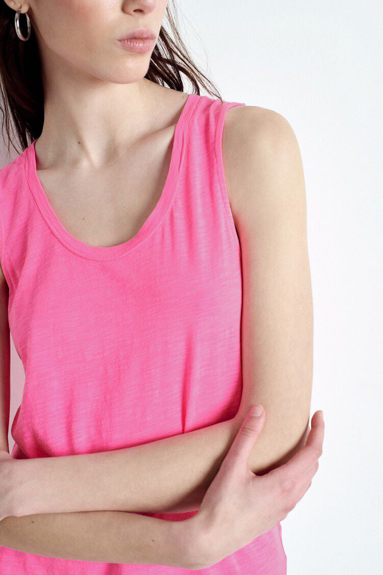 Jacksonville Tank Top - Fluo Pink