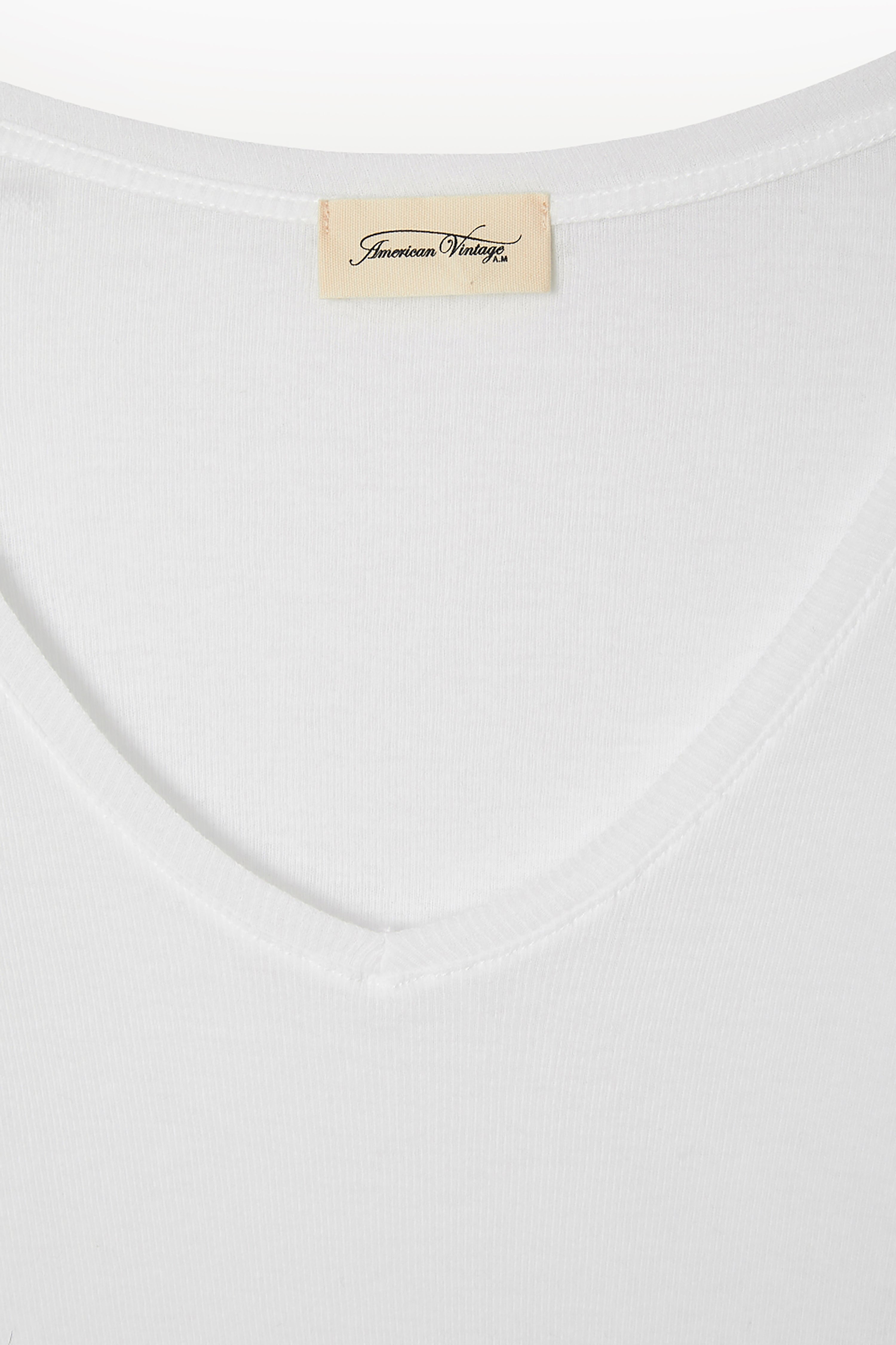Massachusetts T-Shirt LS - White