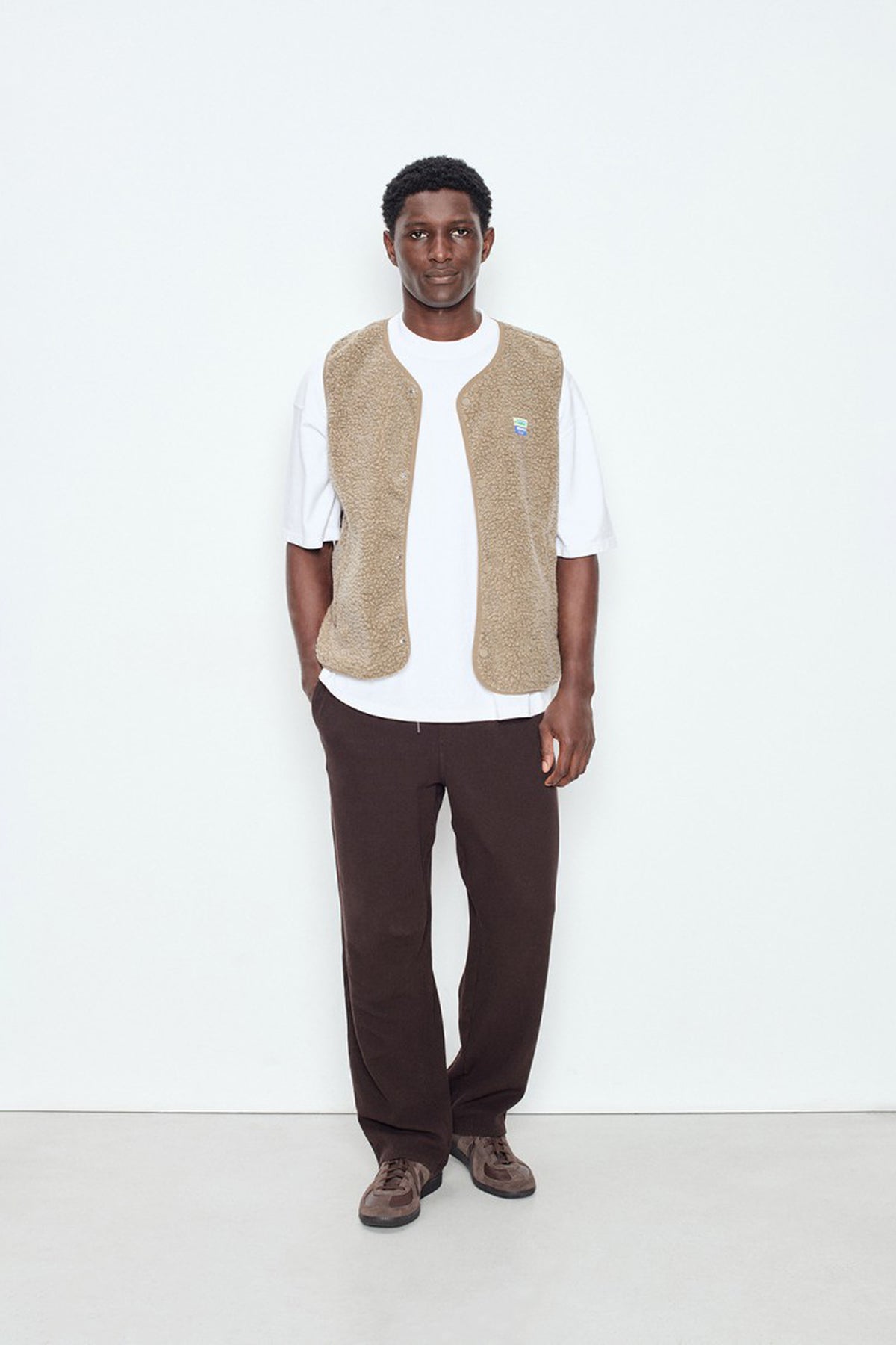 Men's Hoktown Gilet - Melange Nutmeg