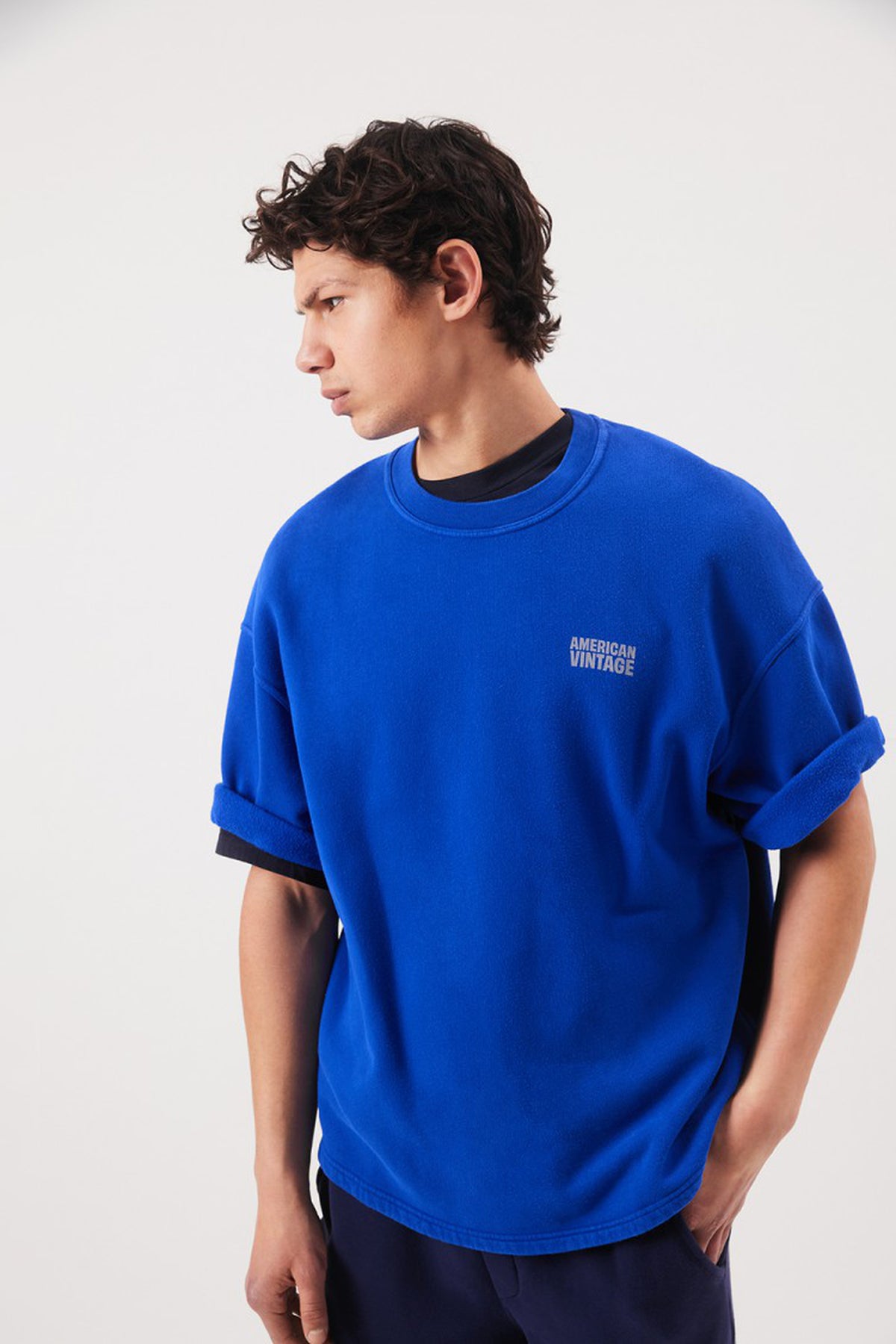Men's Plizzy Sweatshirt - Vintage Indigo