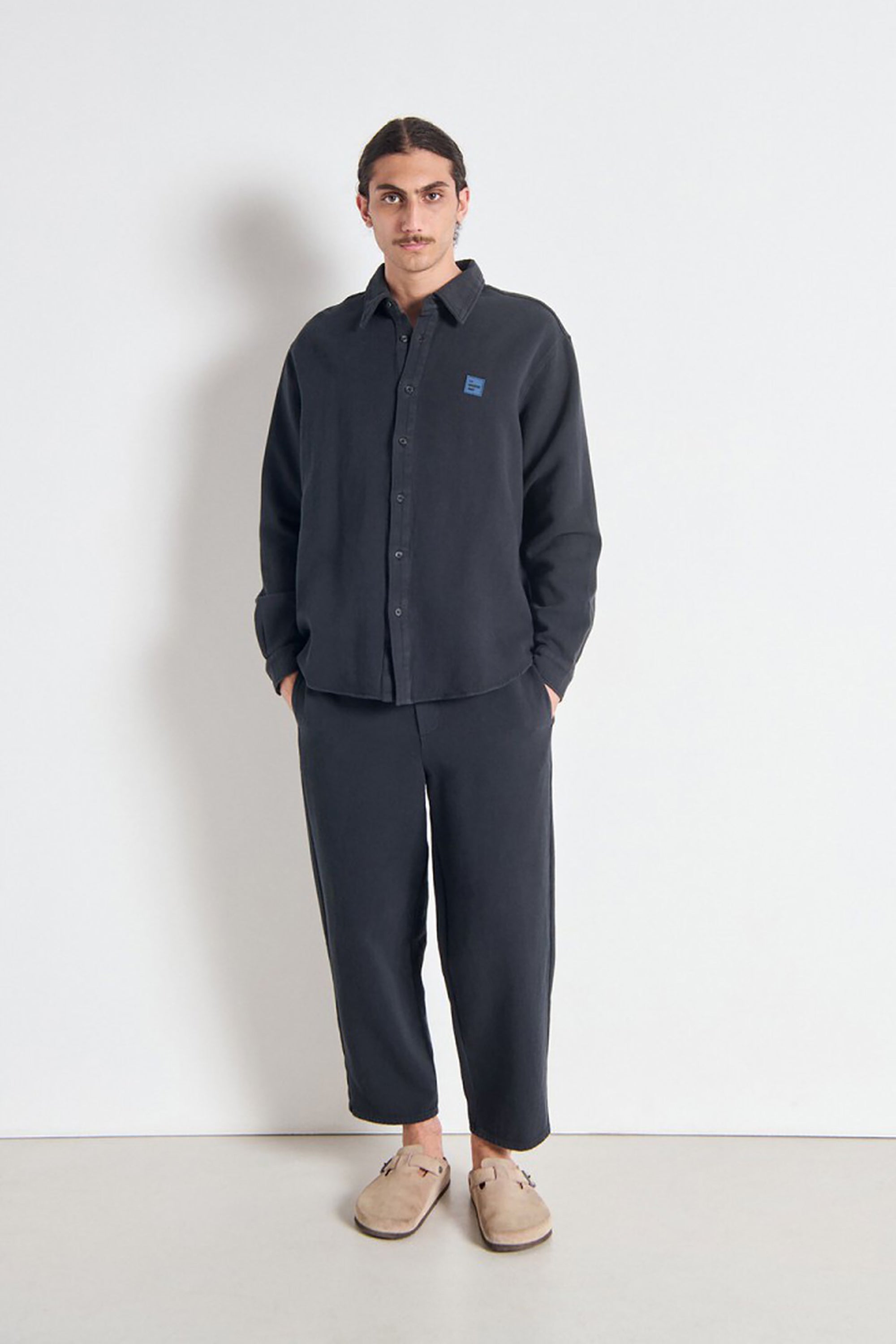 Men's Afaz Shirt - Vintage Carbon