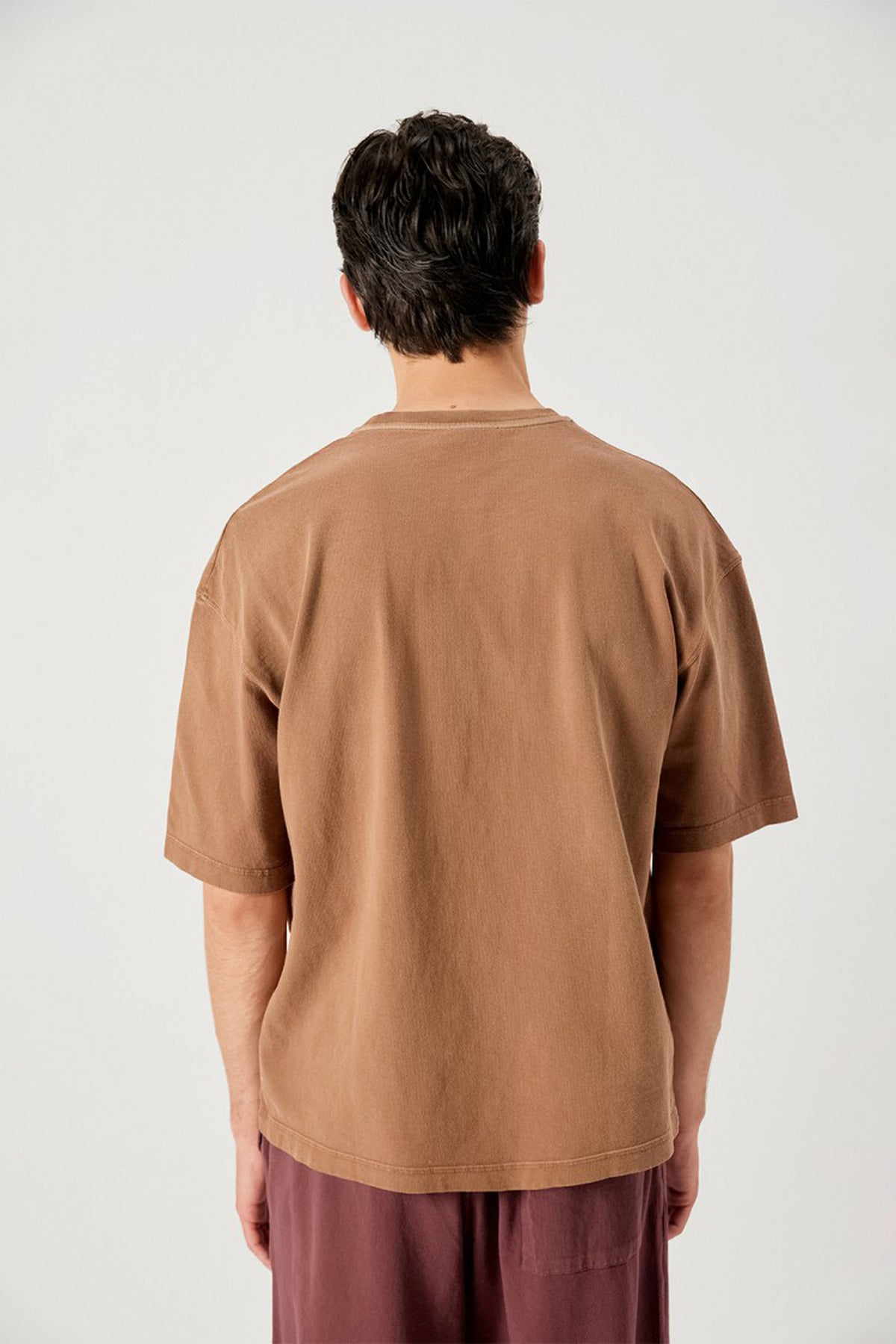 Men's Afoma T-Shirt - Vintage Latte Spray