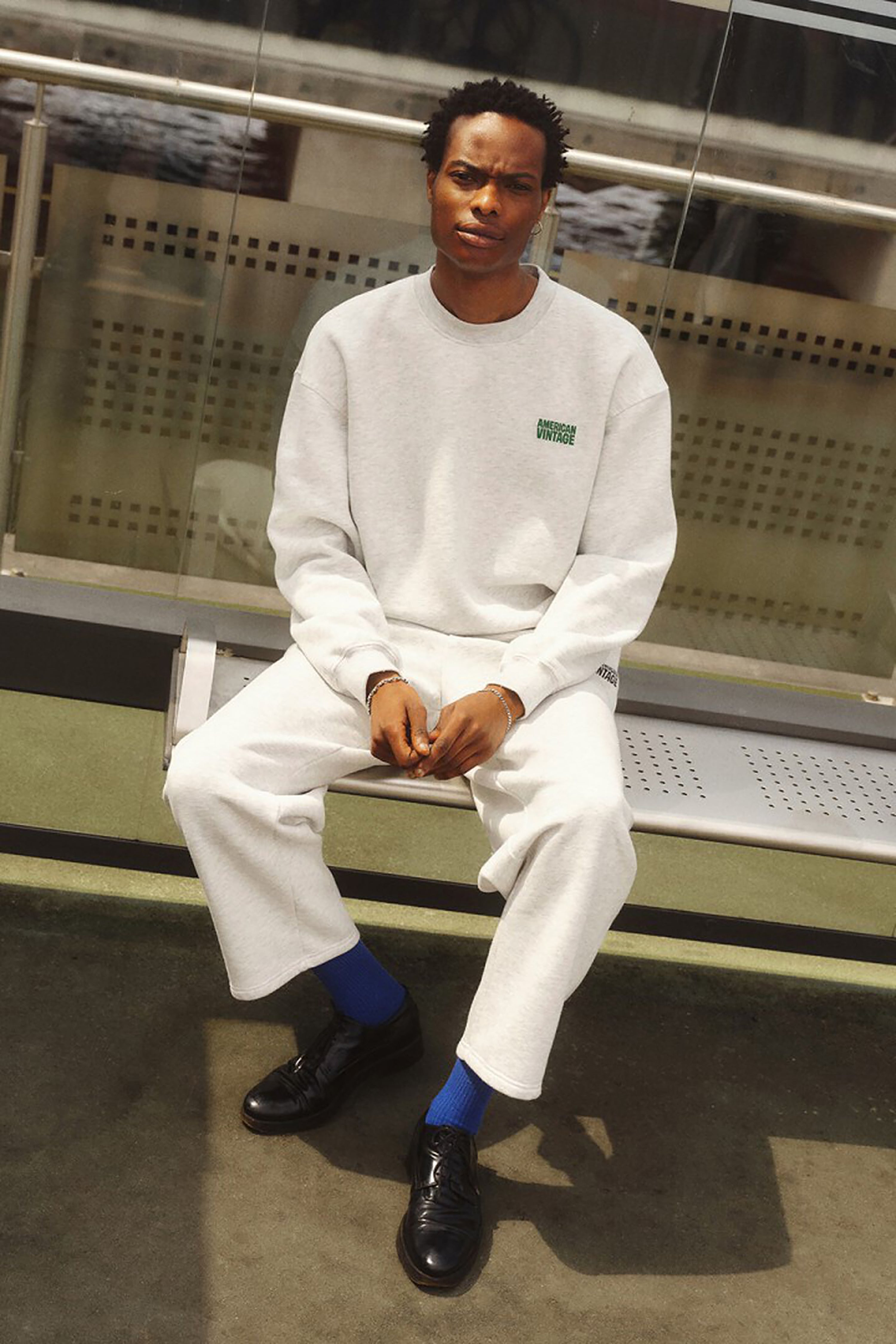 Men's Baptown Sweatshirt - Heather Grey
