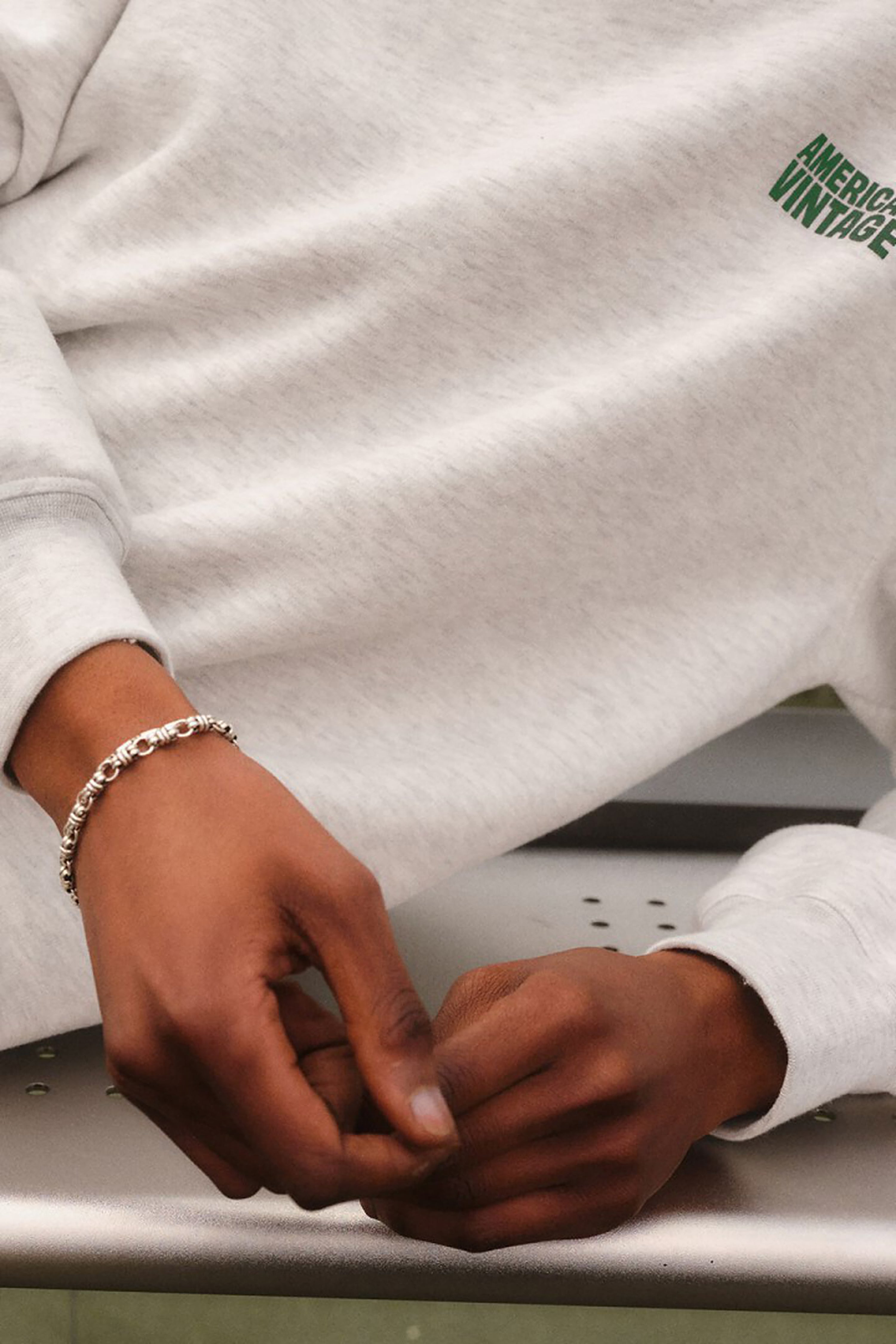 Men's Baptown Sweatshirt - Heather Grey
