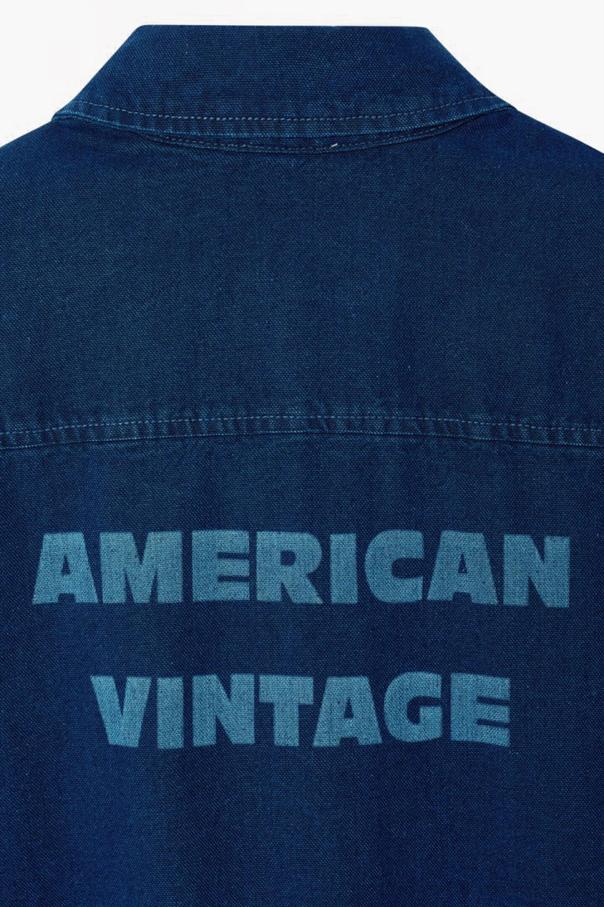 Men's Comow Shirt - Raw Blue