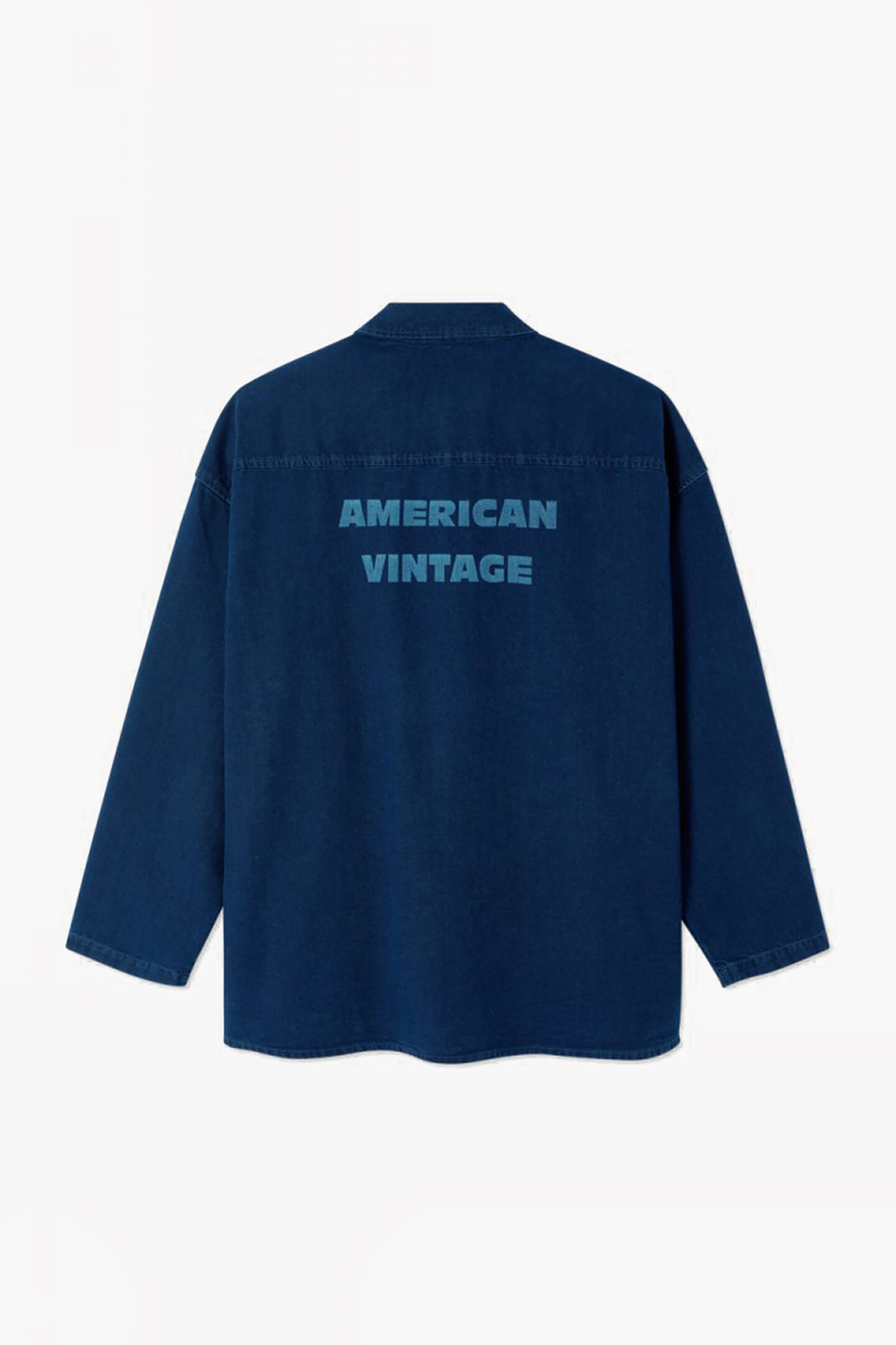 Men's Comow Shirt - Raw Blue