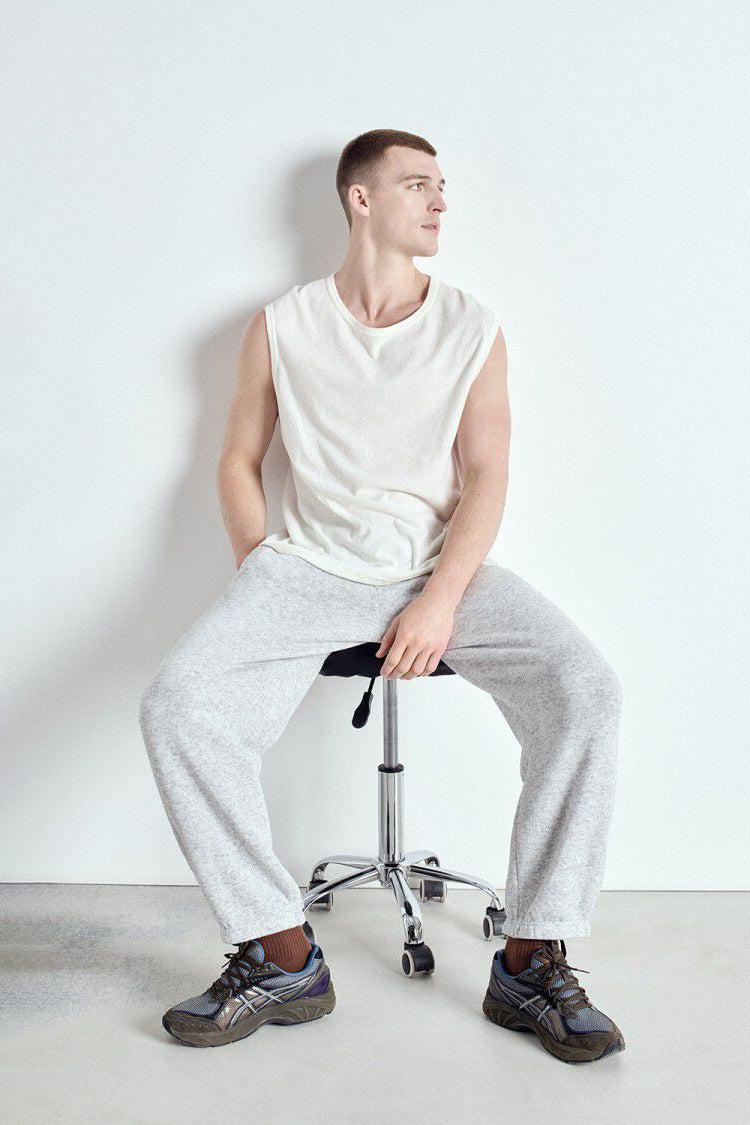 Men's Evona Joggers - Light Grey Melange