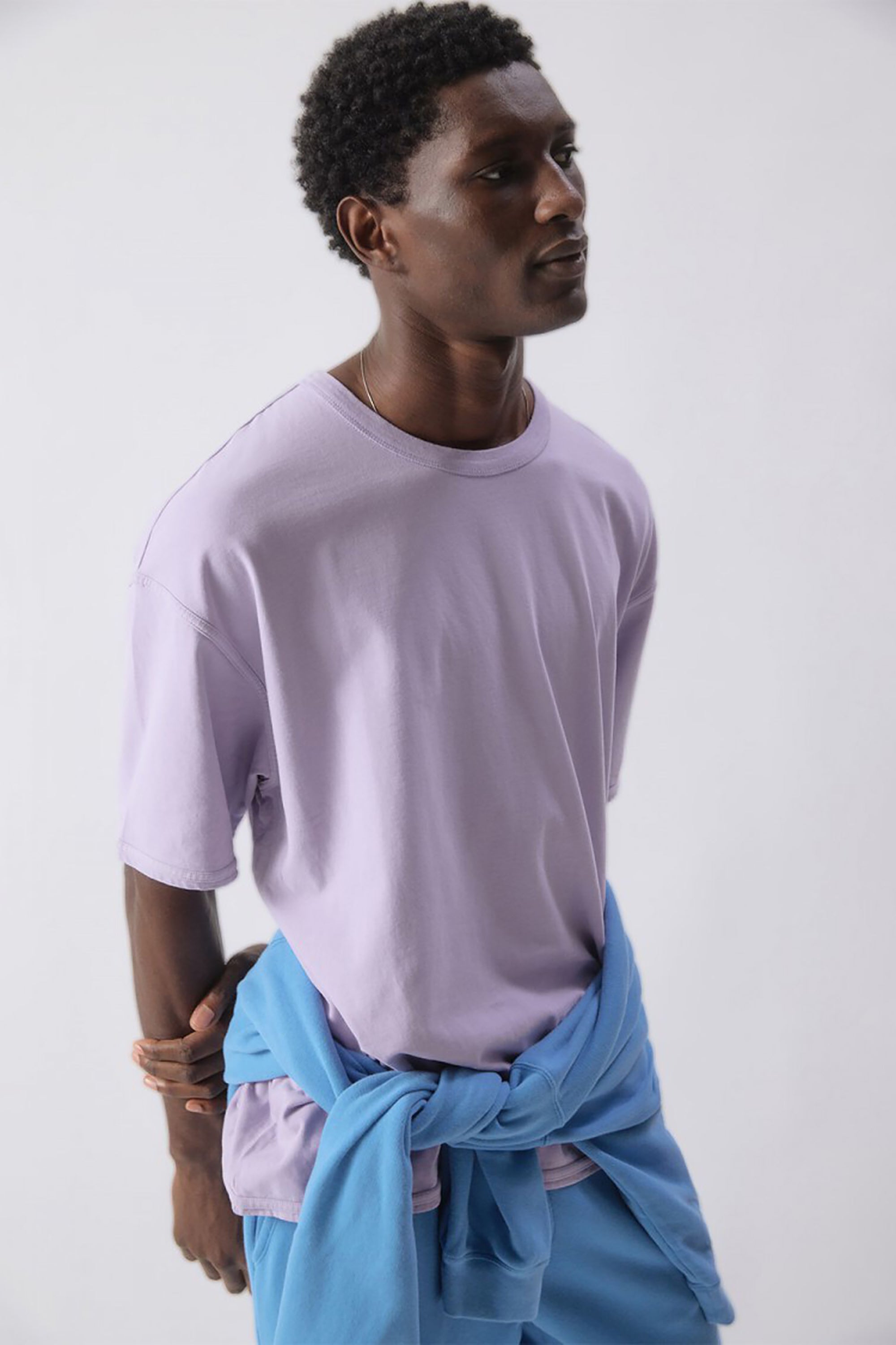 Men's Fazy T-Shirt - Vintage Pastel Lilac
