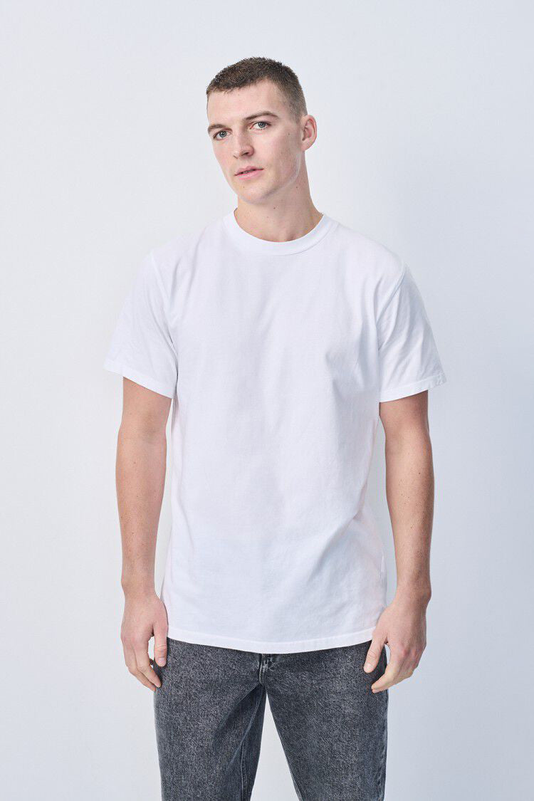  Men's Fizvalley T-Shirt SS - White - RUM Amsterdam