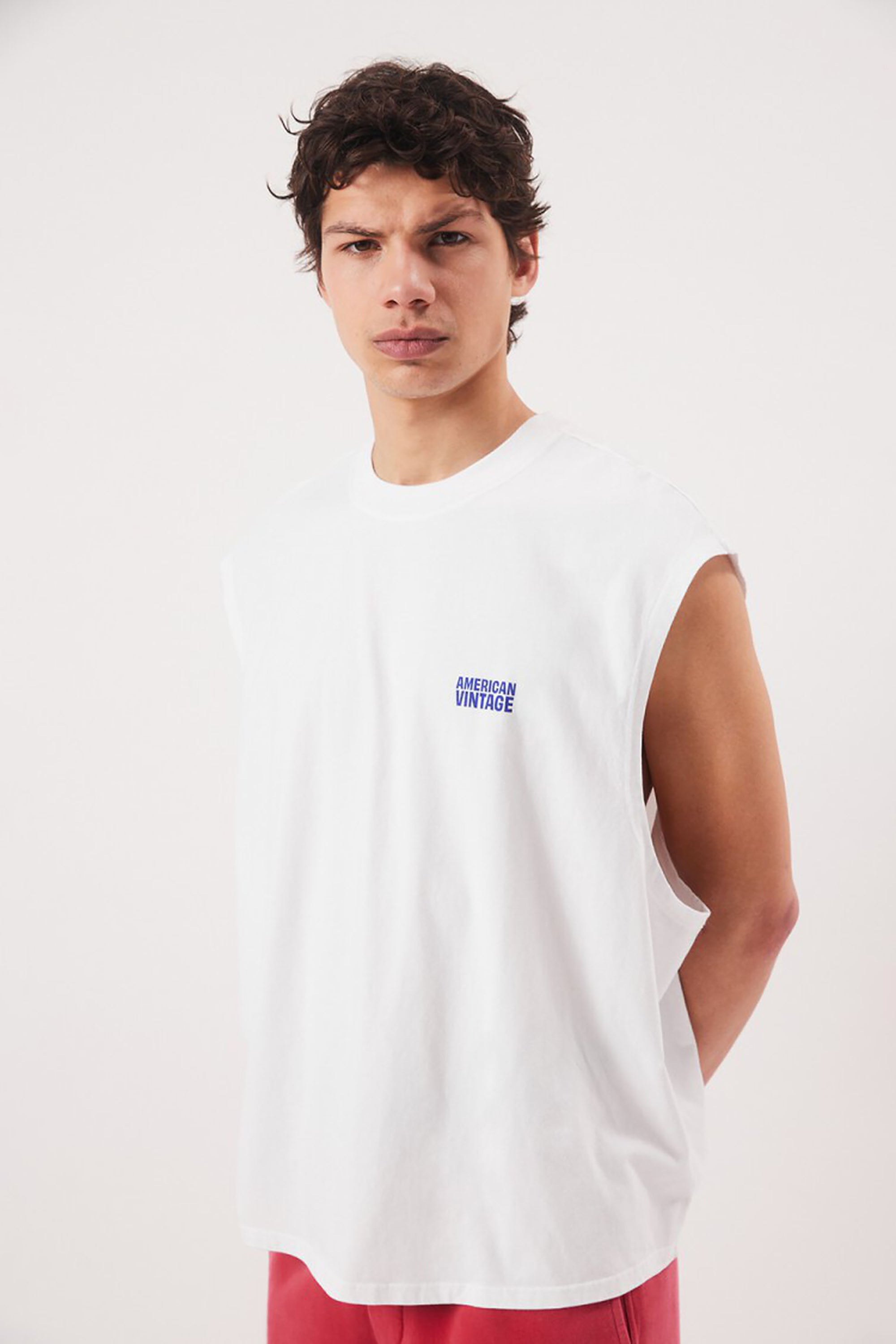 Men's Gixy Tank Top - White