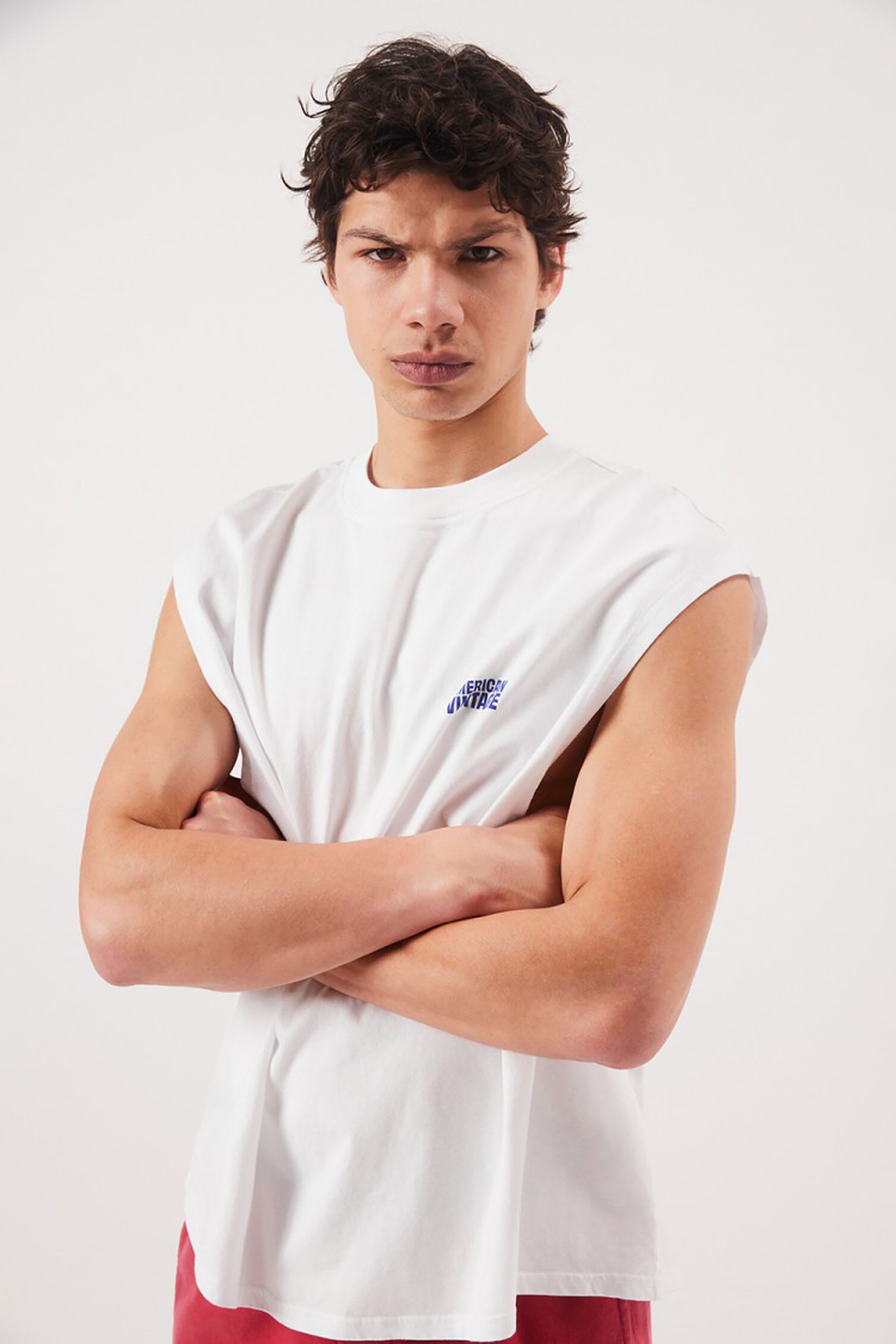 Men's Gixy Tank Top - White