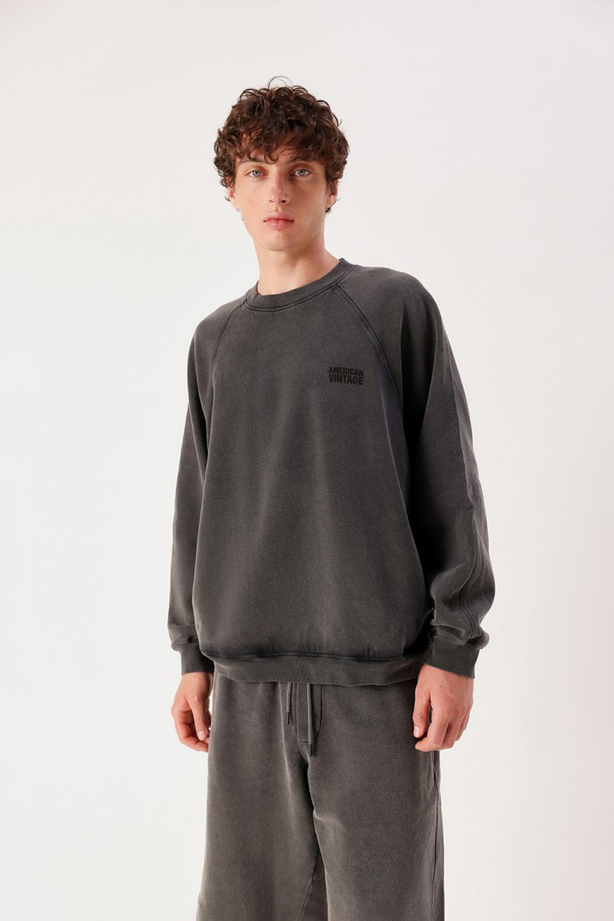 Men's Jitbay Sweatshirt - Vintage Carbon