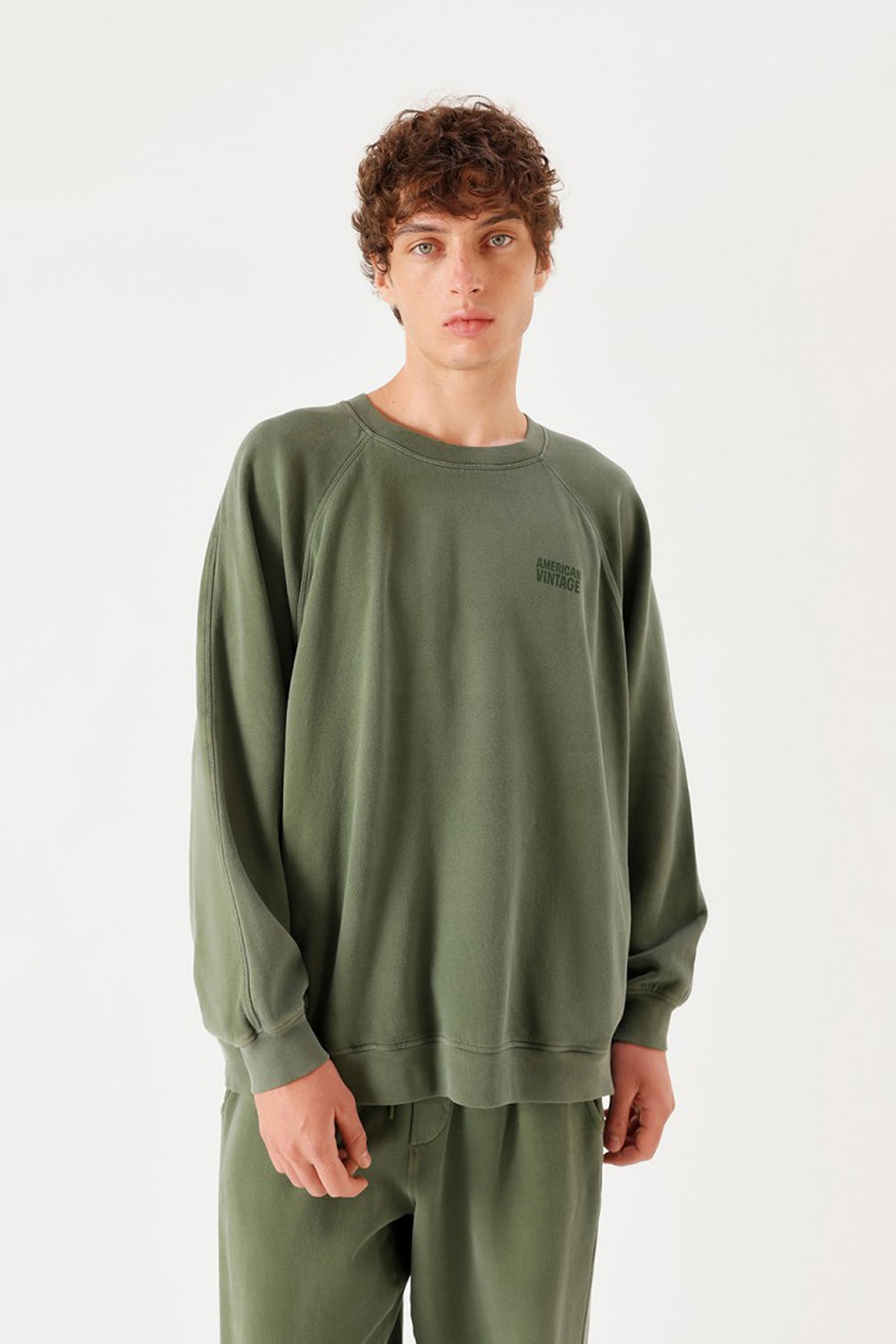 Men's Jitbay Sweatshirt - Vintage Forest
