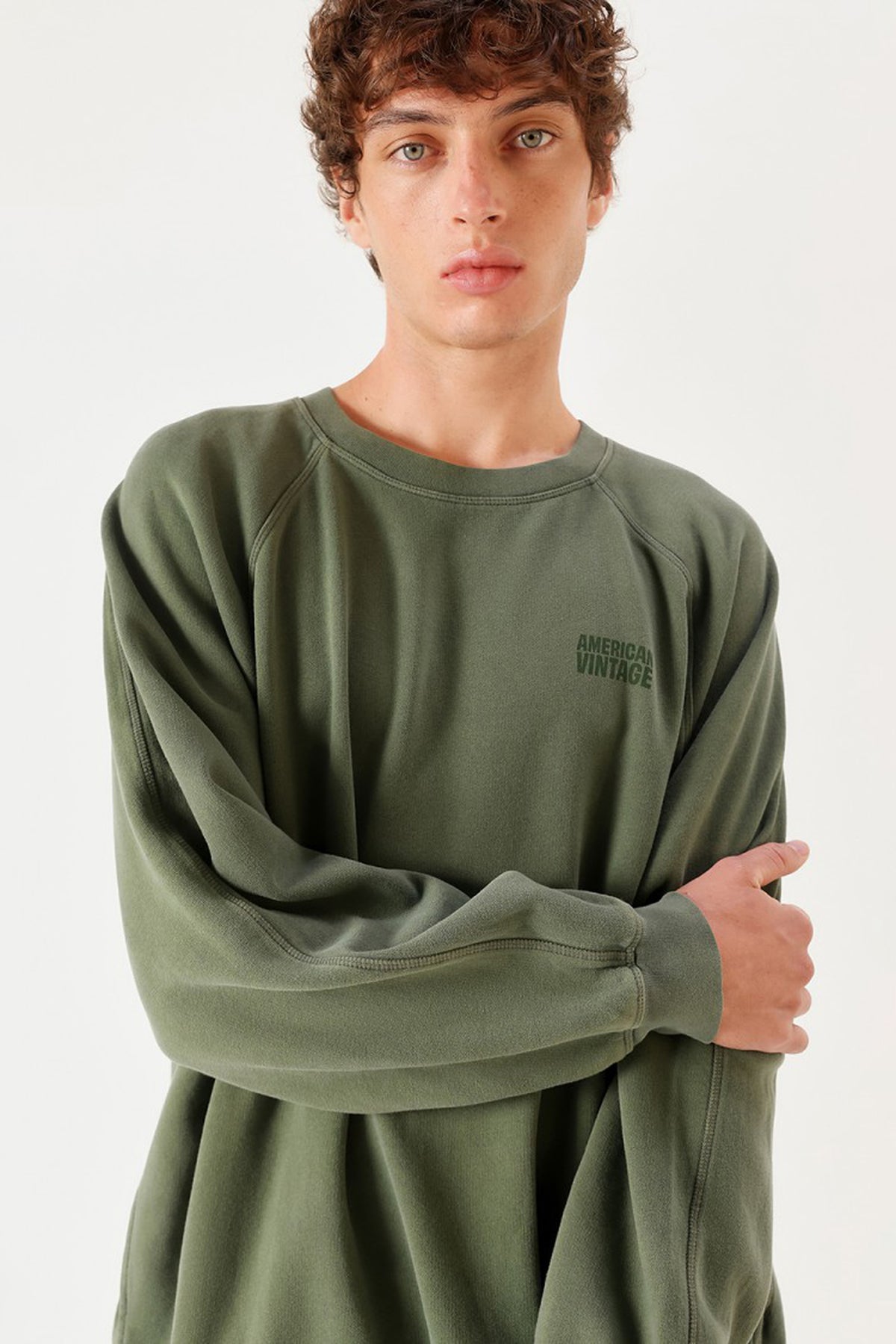 Men's Jitbay Sweatshirt - Vintage Forest