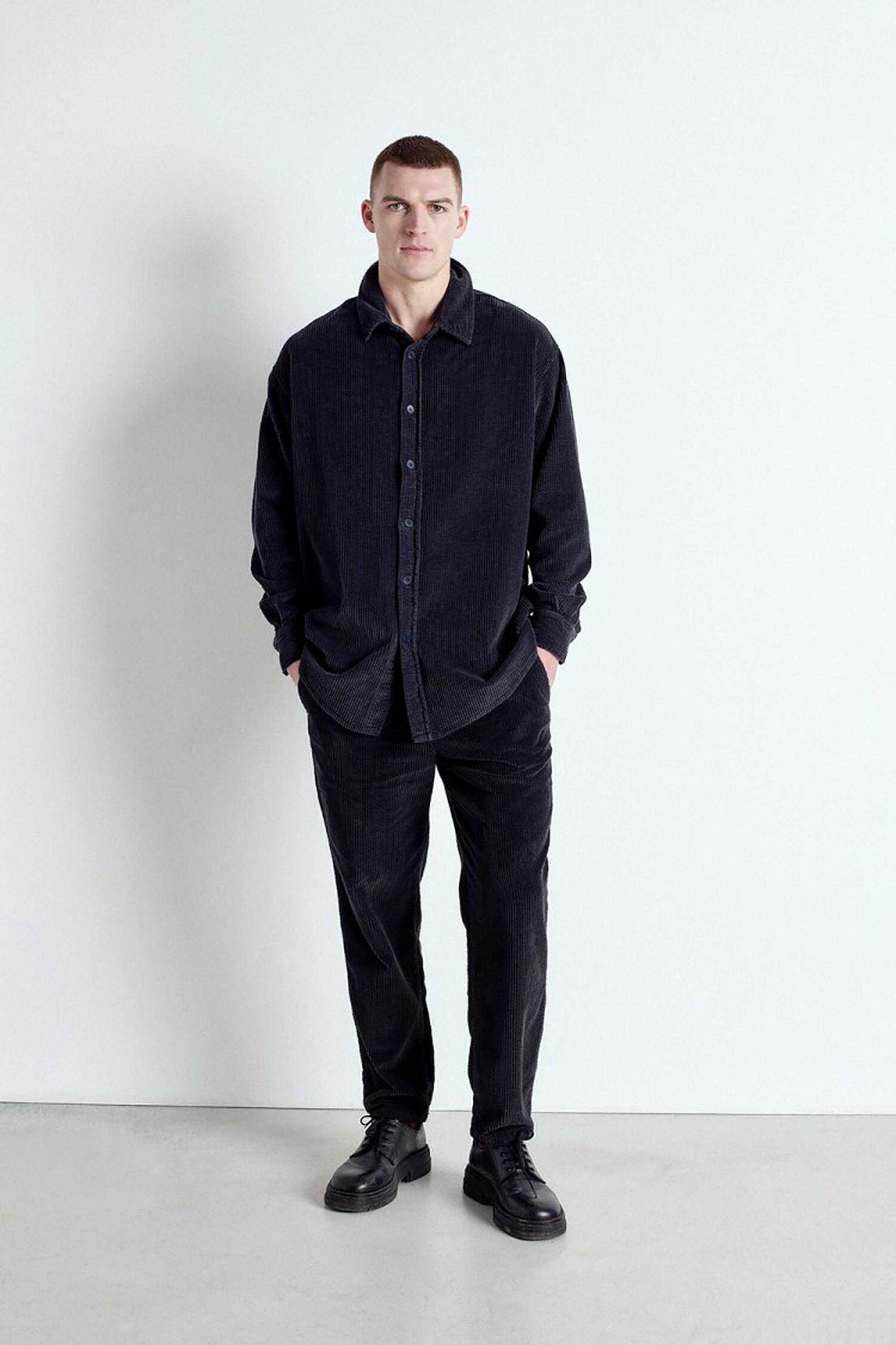 Men's Padow Shirt - Vintage Carbon