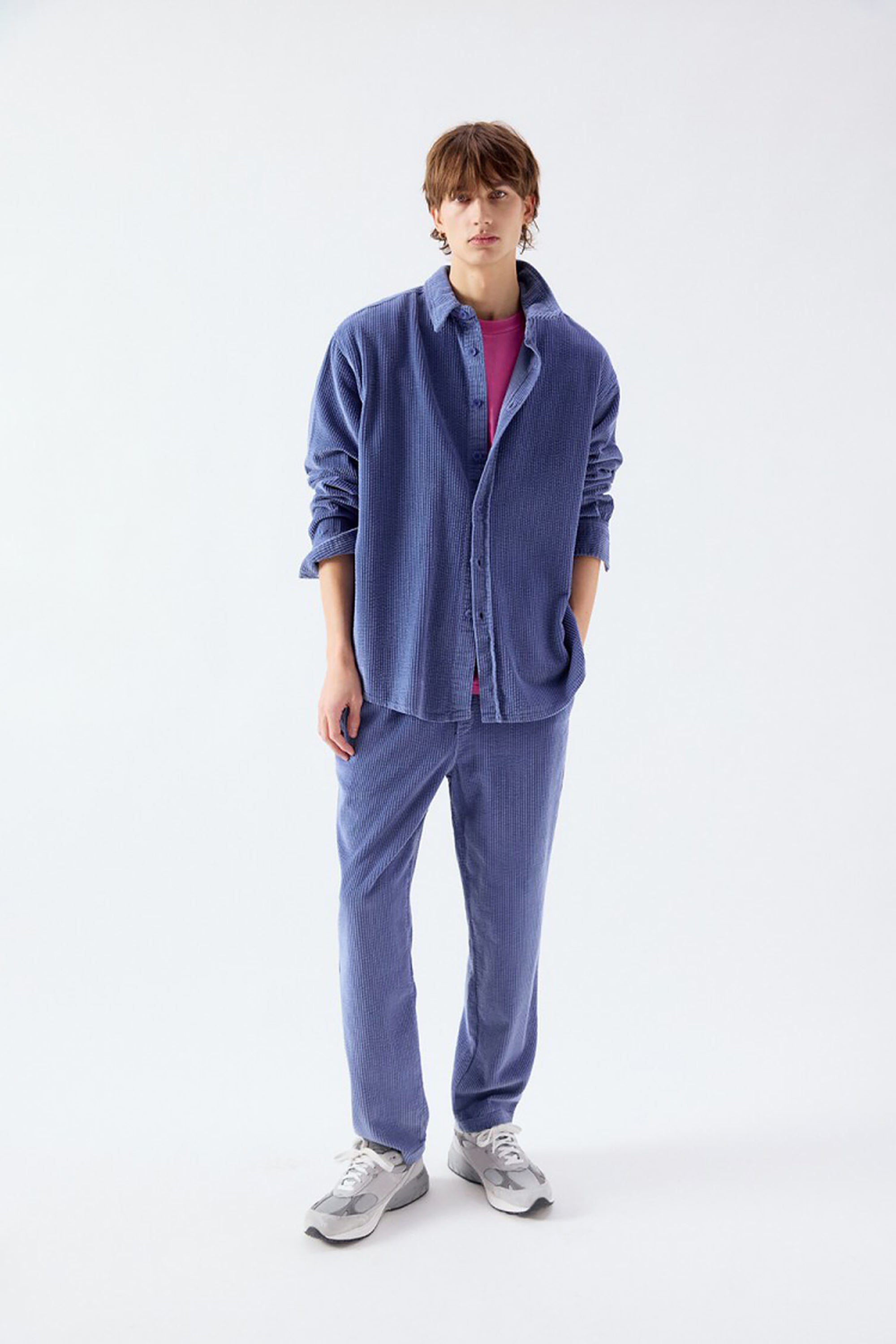 Men's Padow Trousers - Vintage Azure