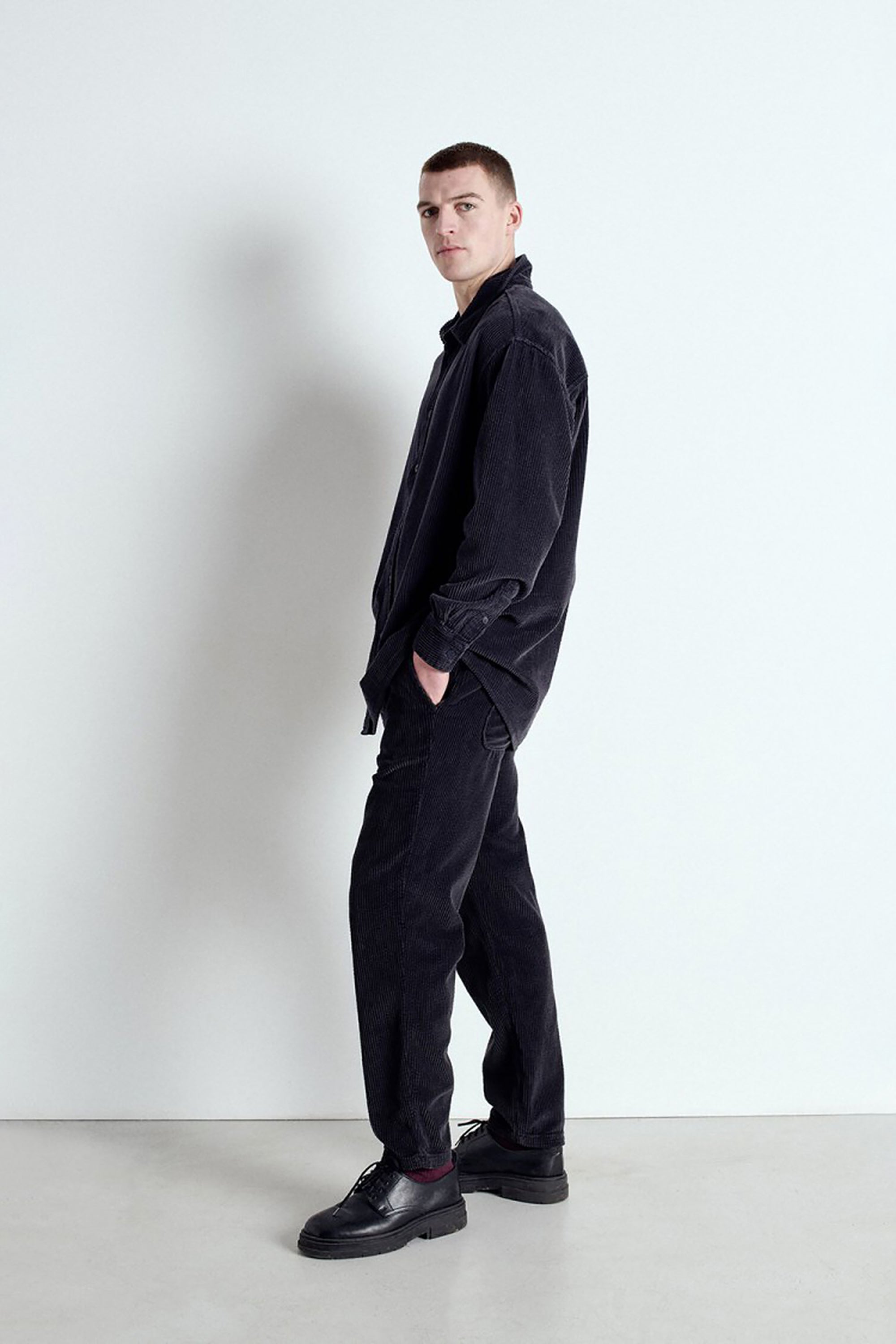 Men's Padow Trousers - Vintage Carbon