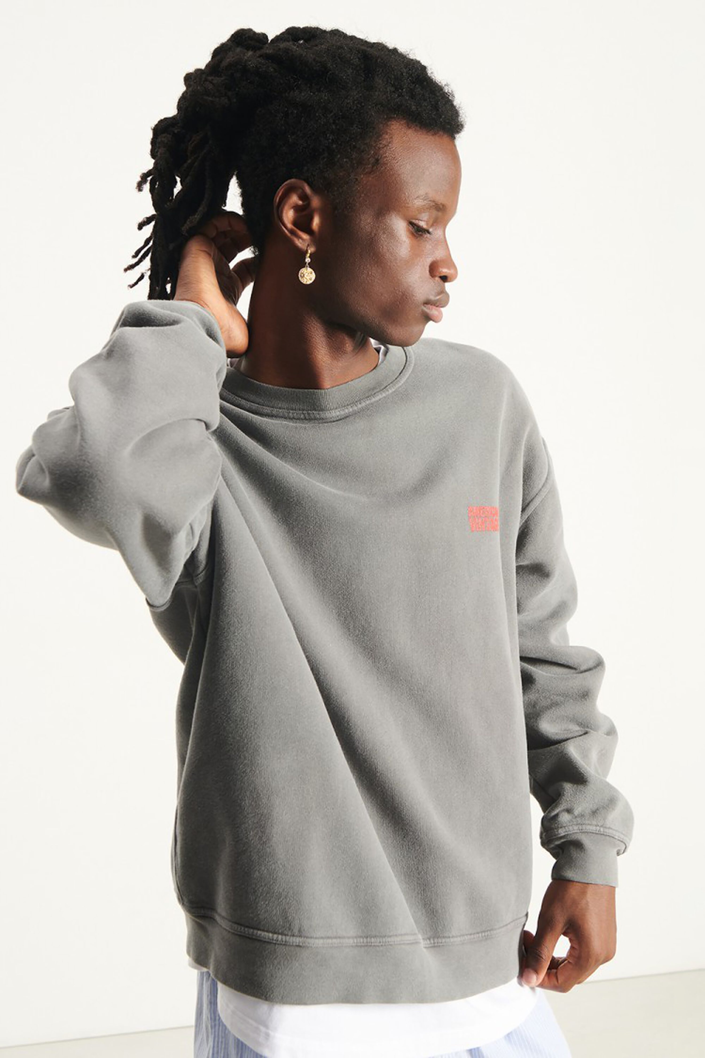 Men's Plizzy Sweatshirt - Vintage Ash