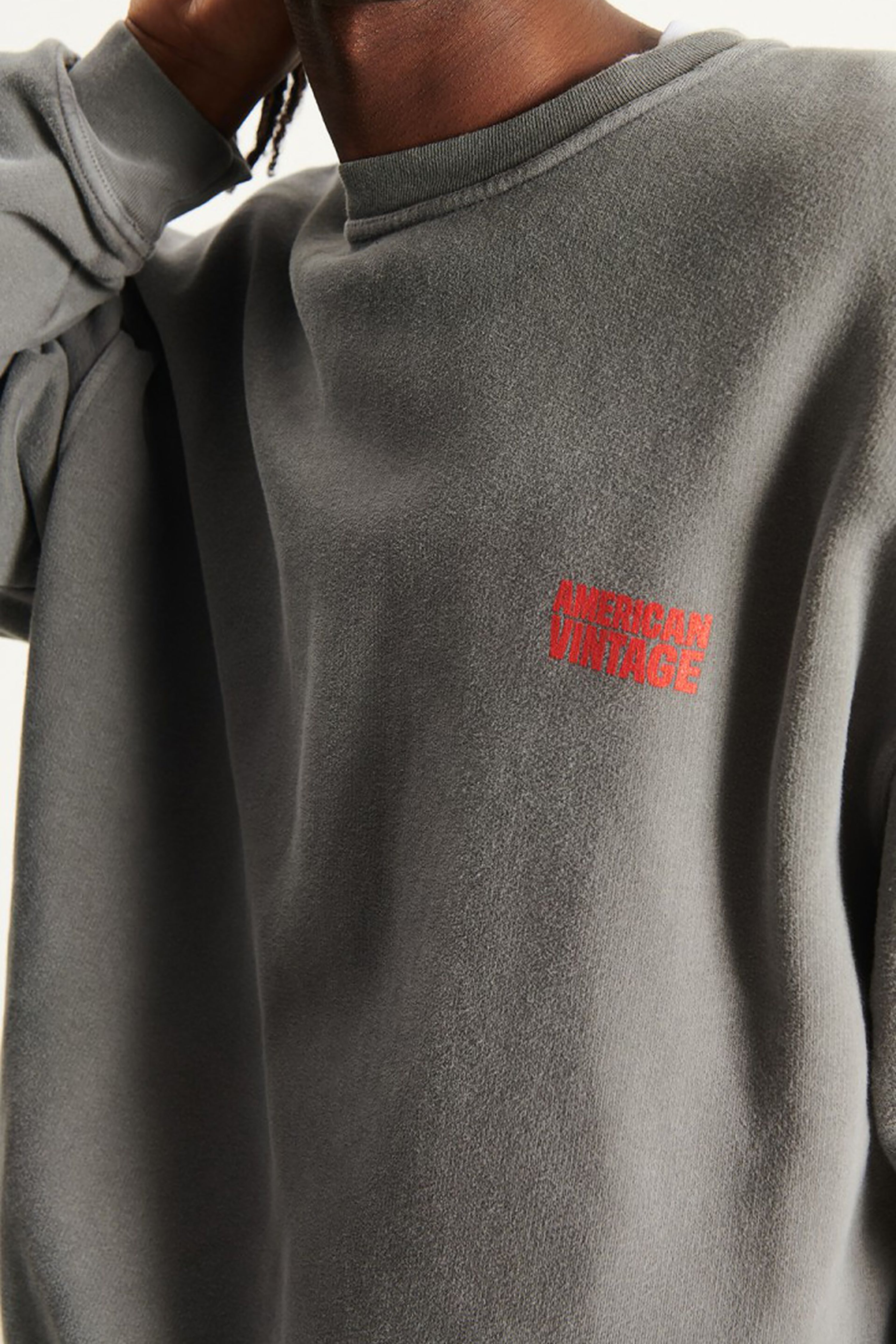 Men's Plizzy Sweatshirt - Vintage Ash