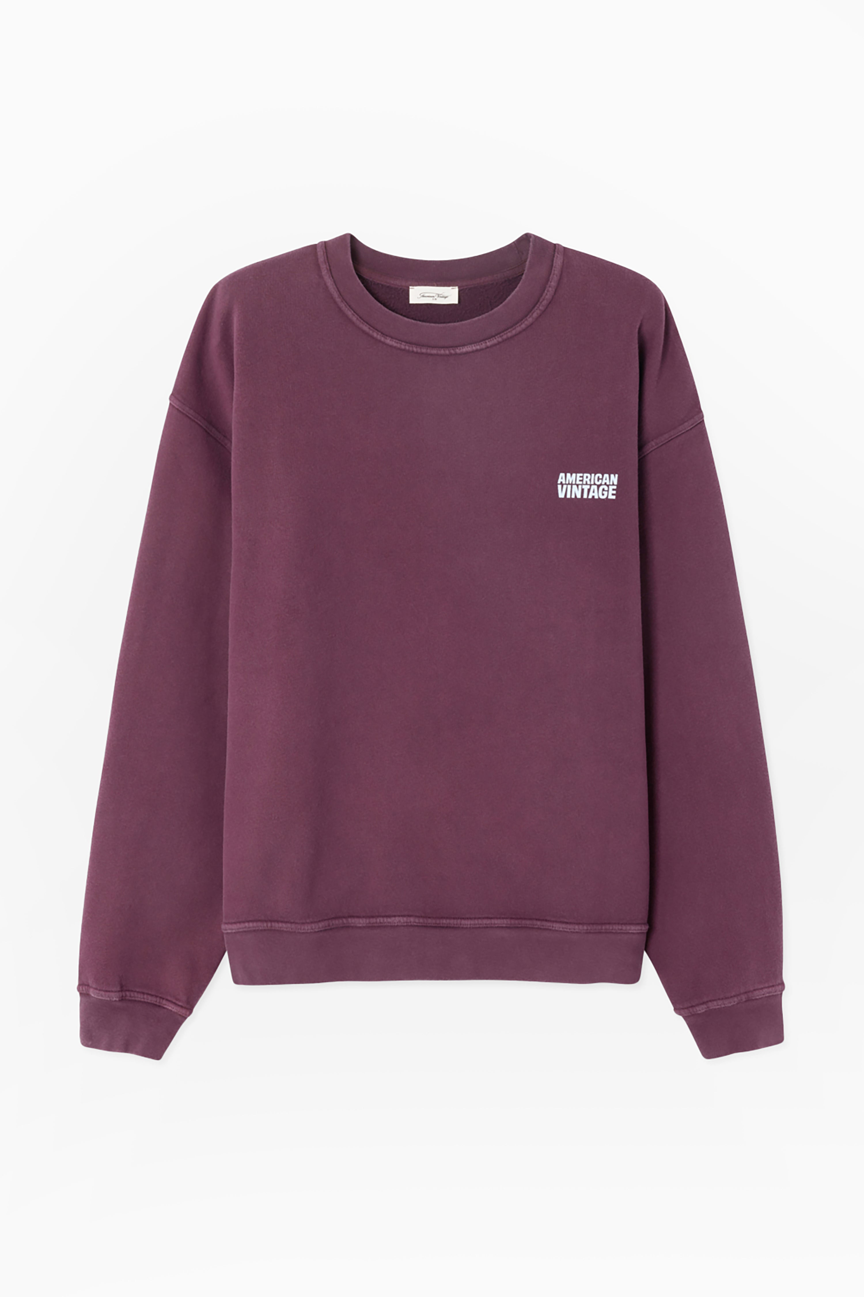 Men's Plizzy Sweatshirt - Vintage Mahogany