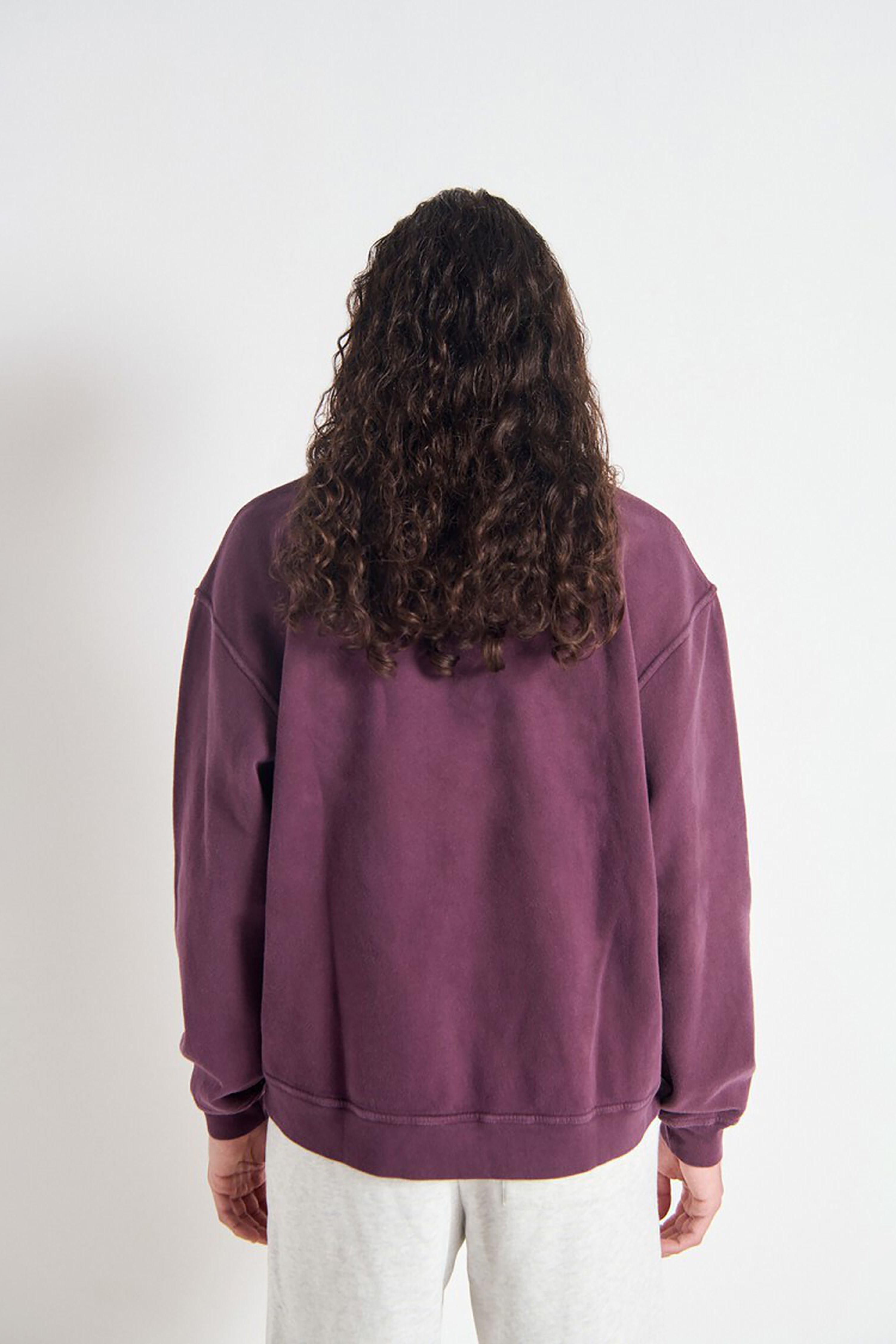 Men's Plizzy Sweatshirt - Vintage Mahogany