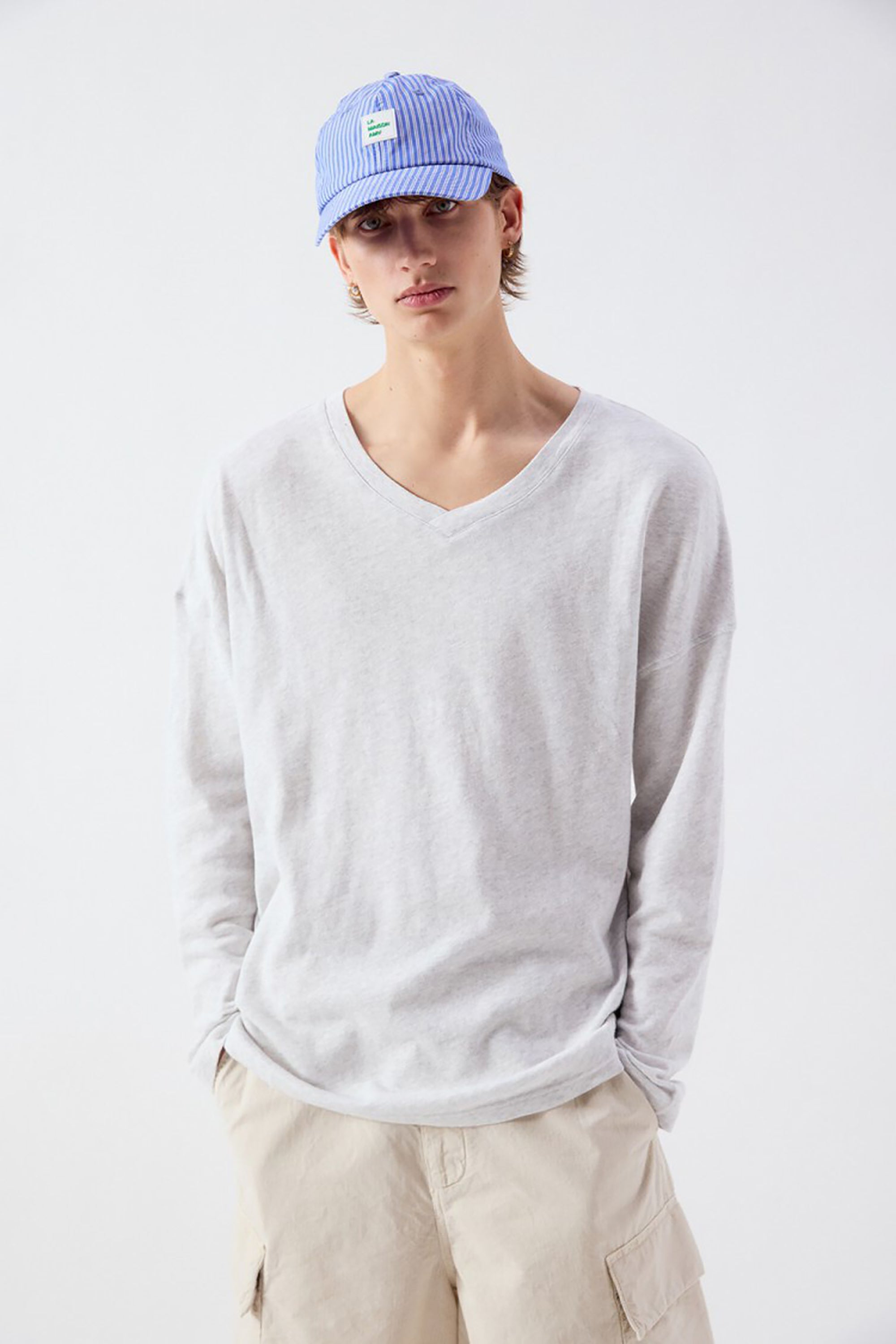 Men's Sonoma T-Shirt LS - Arctic Melange