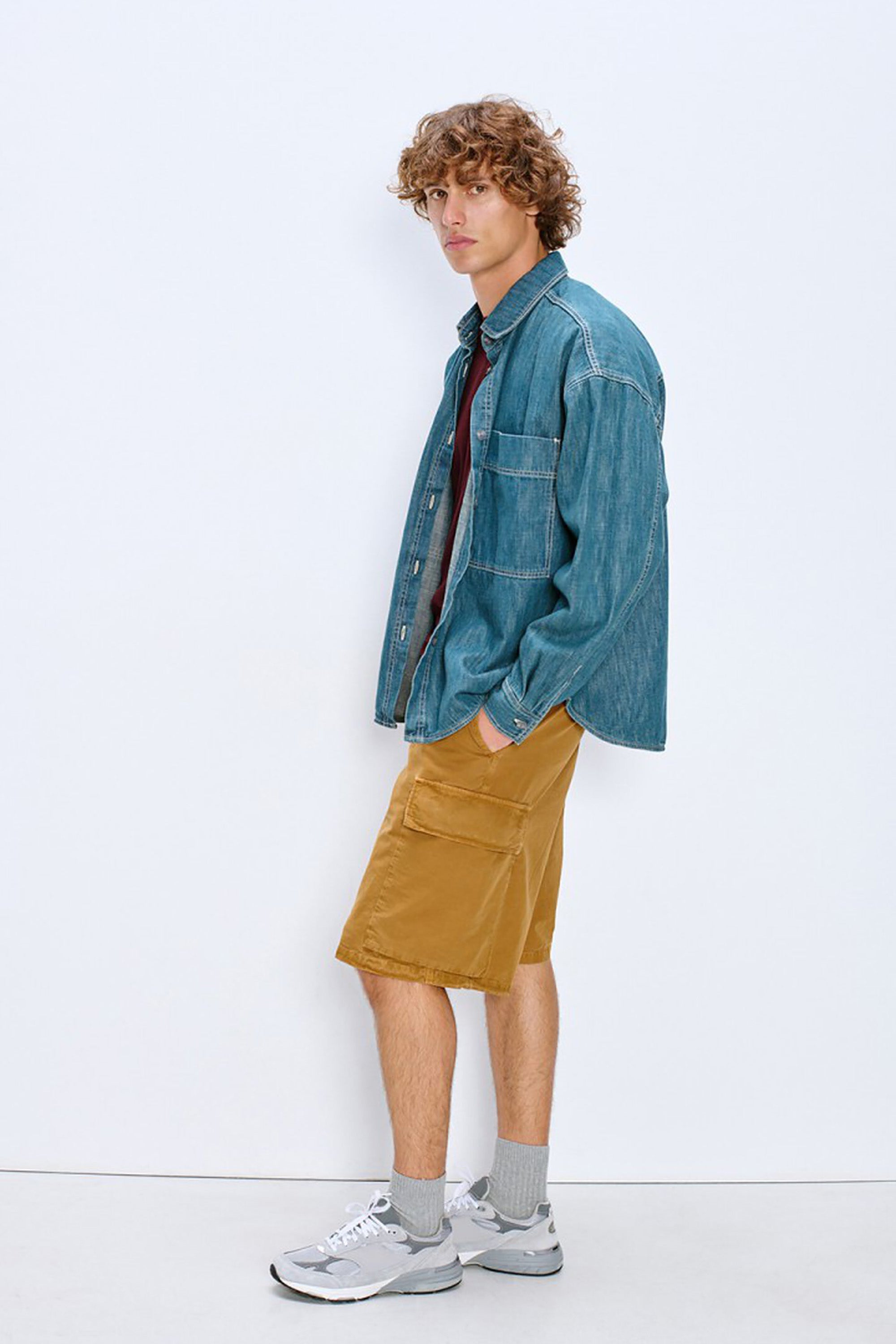 Men's Ydopark Shirt  - Medium Green Cast