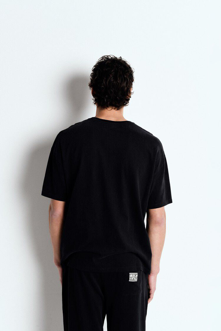  Men's Ykobow T-Shirt SS - Darkness - RUM Amsterdam