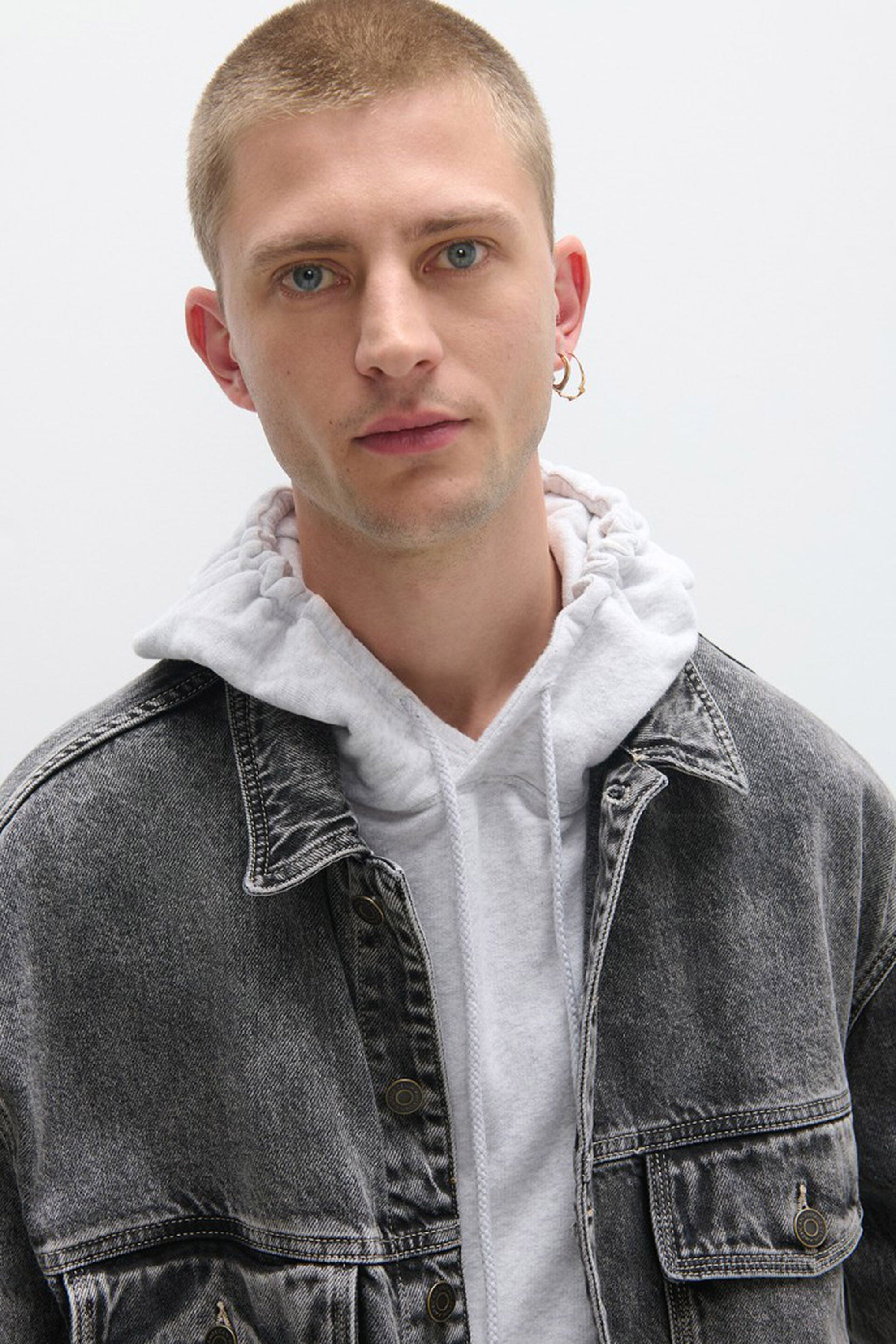 Men's Yopday-B Jacket - Grey Salt And Pepper
