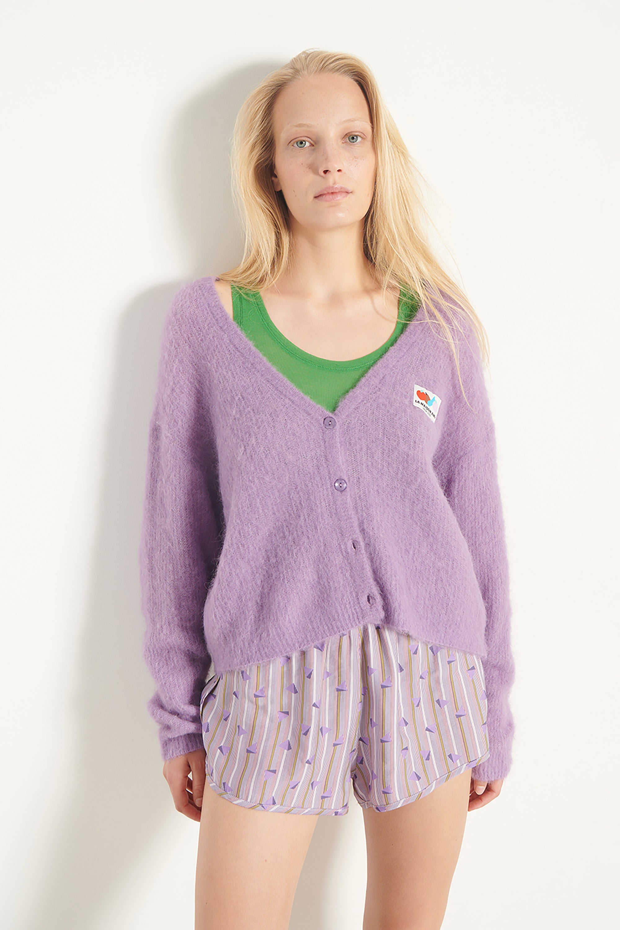 Nenybay Cardigan - Violet