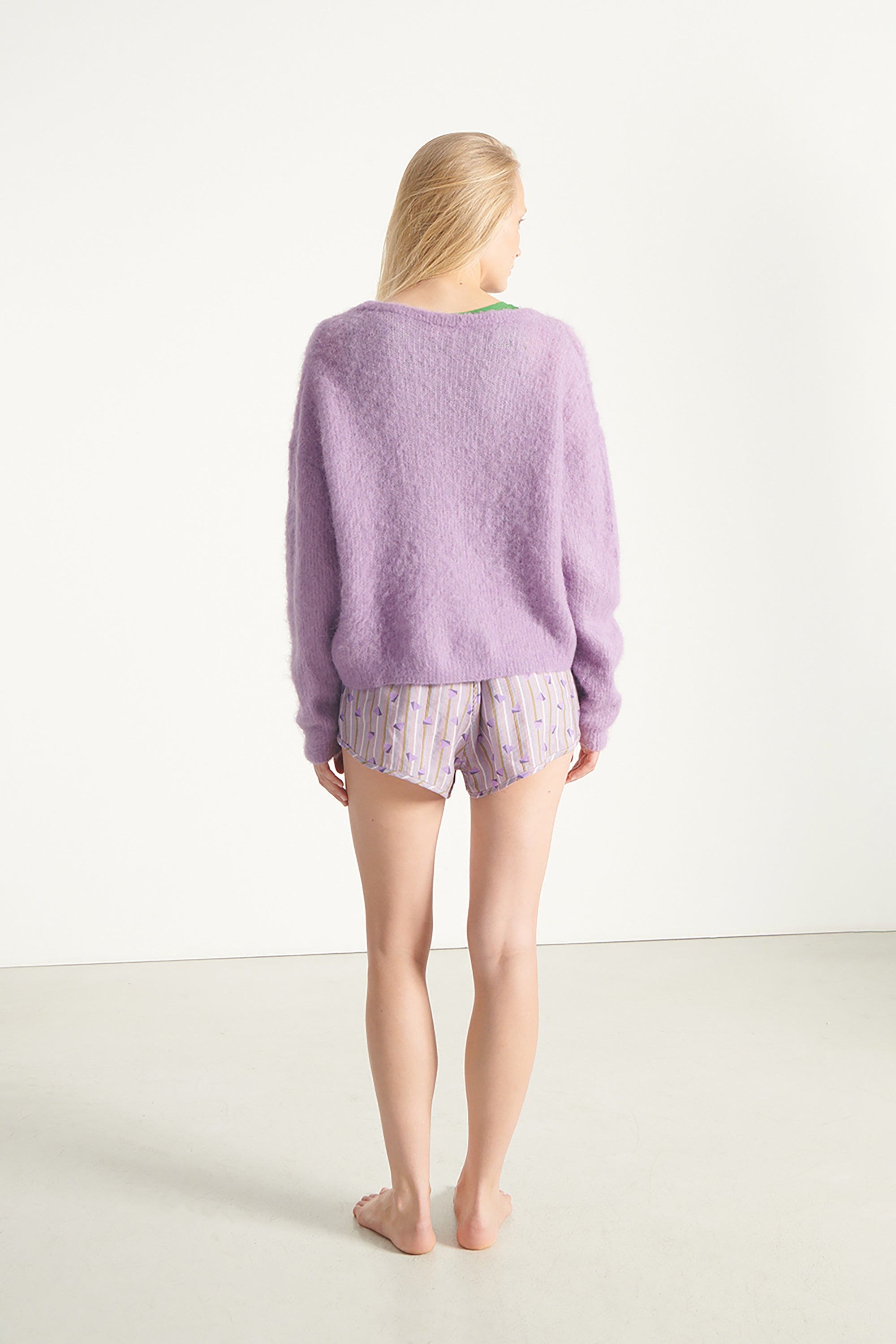 Nenybay Cardigan - Violet