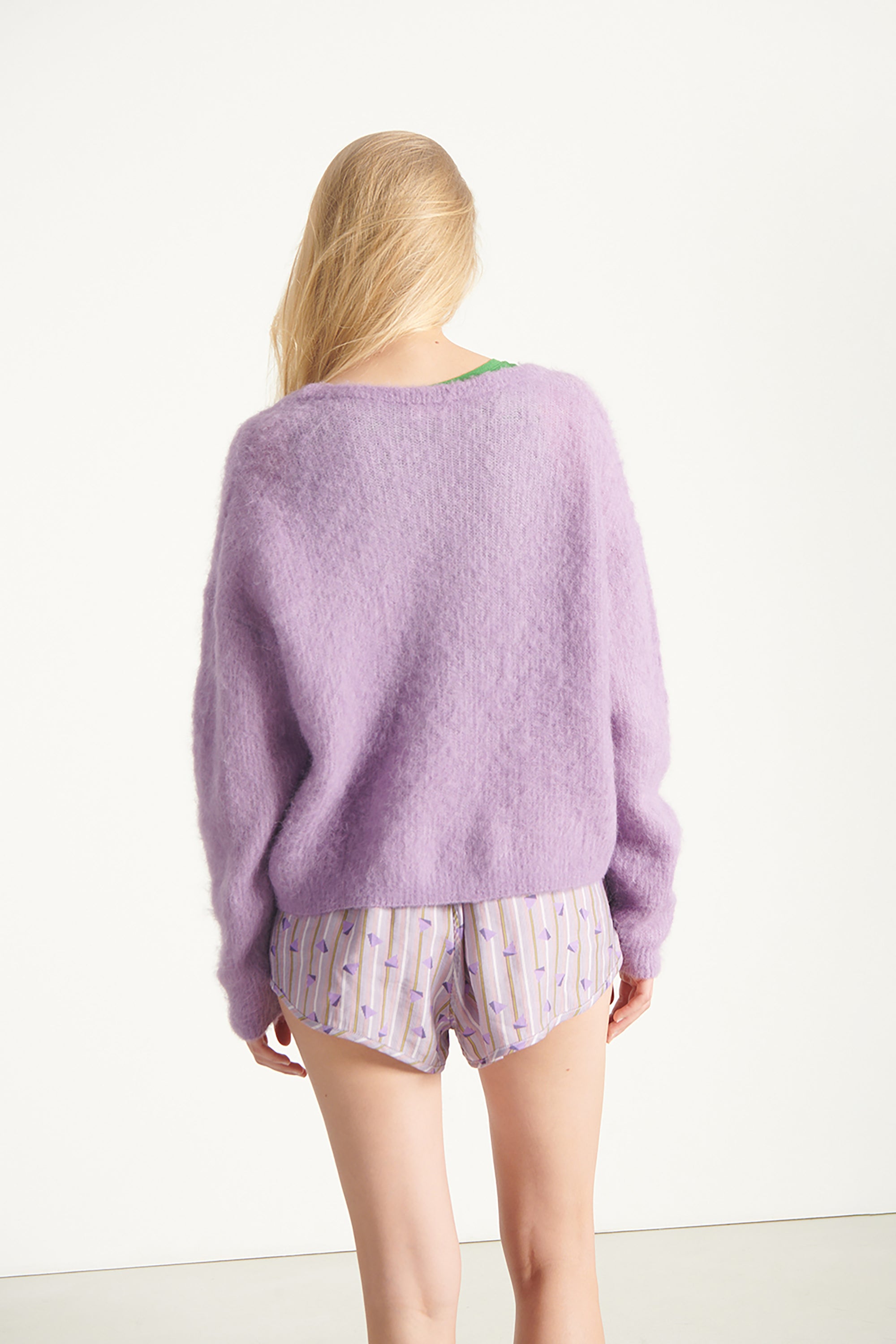 Nenybay Cardigan - Violet