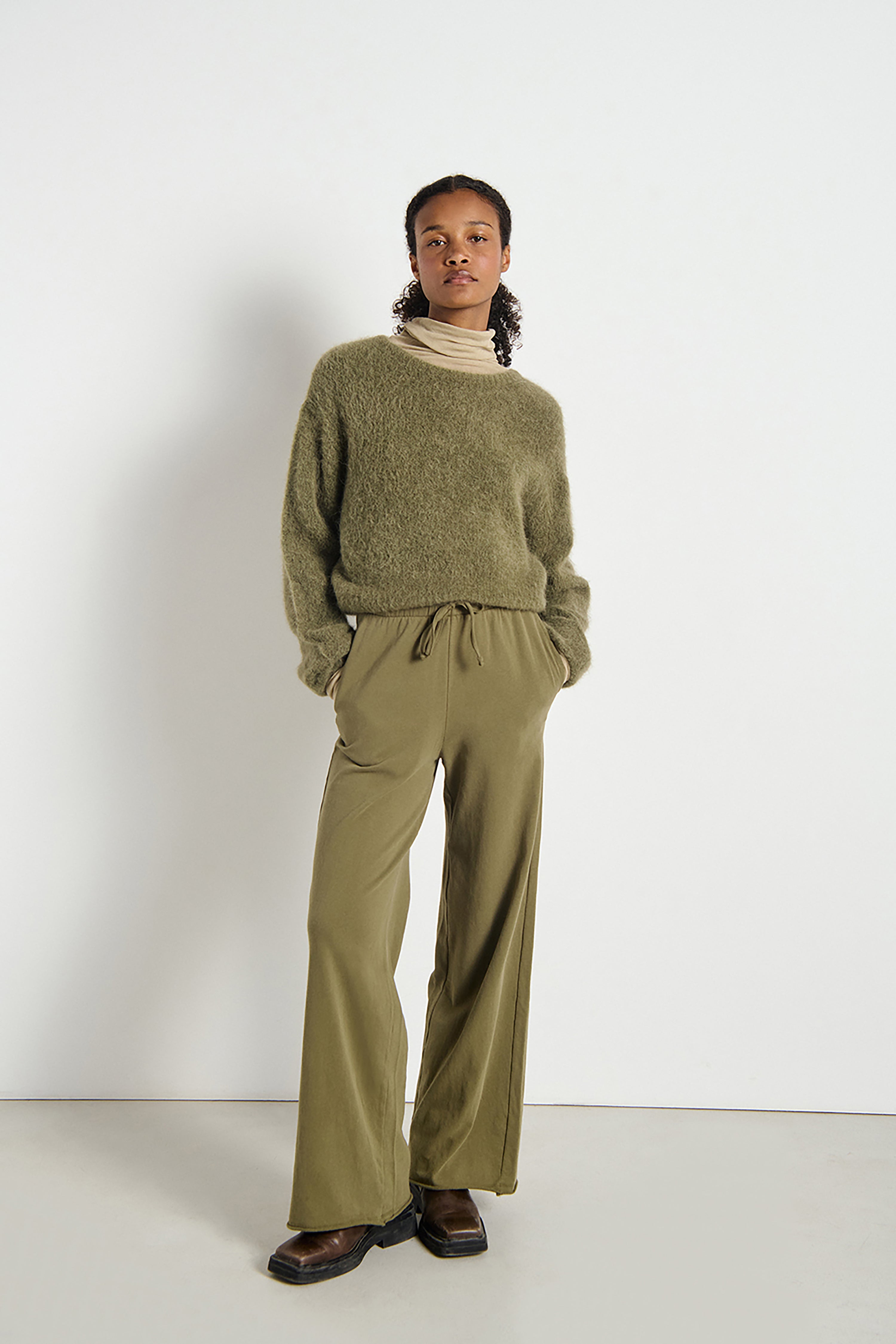 American Vintage Niby Jumper - Khaki | RUM Amsterdam