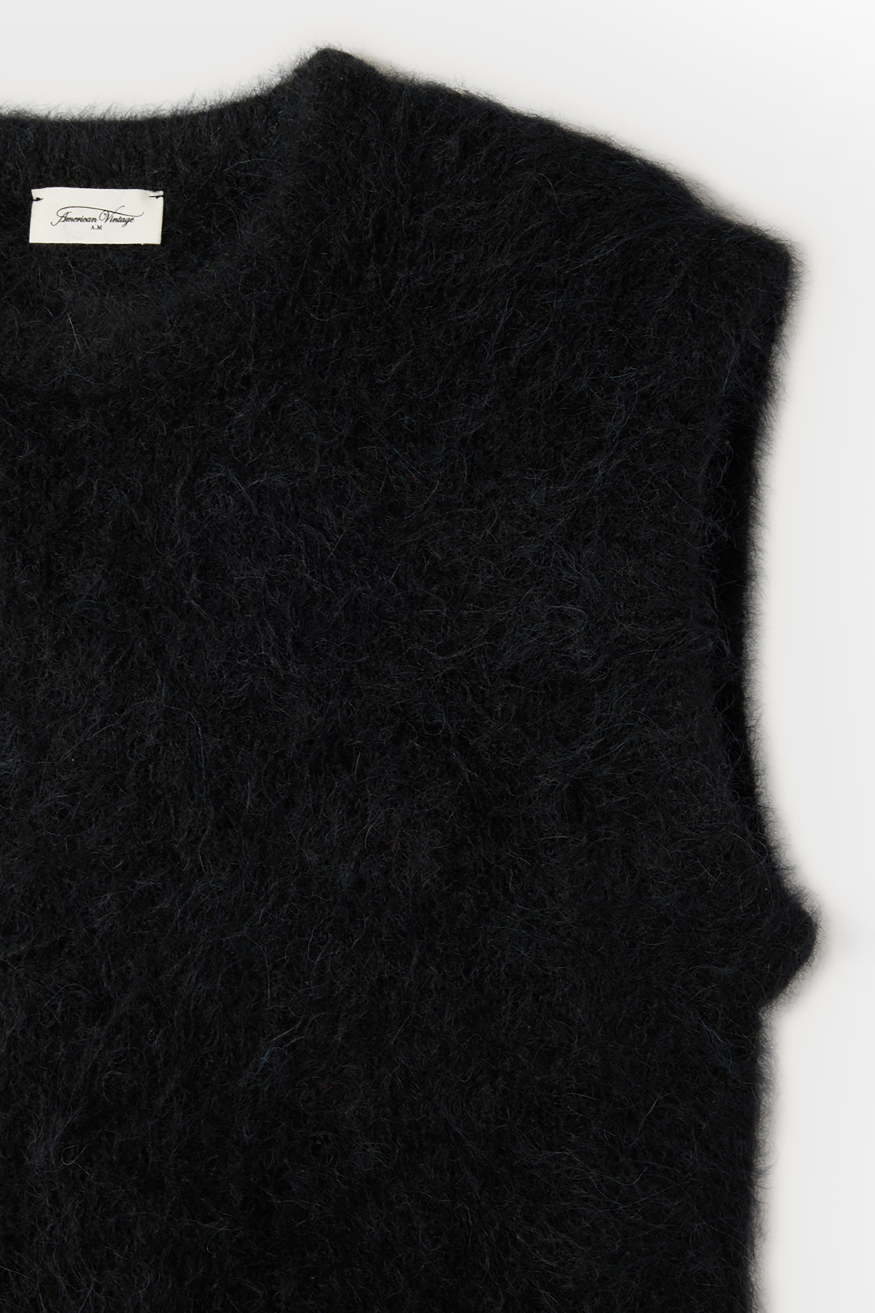 Niby Sleeveless Jumper - Black
