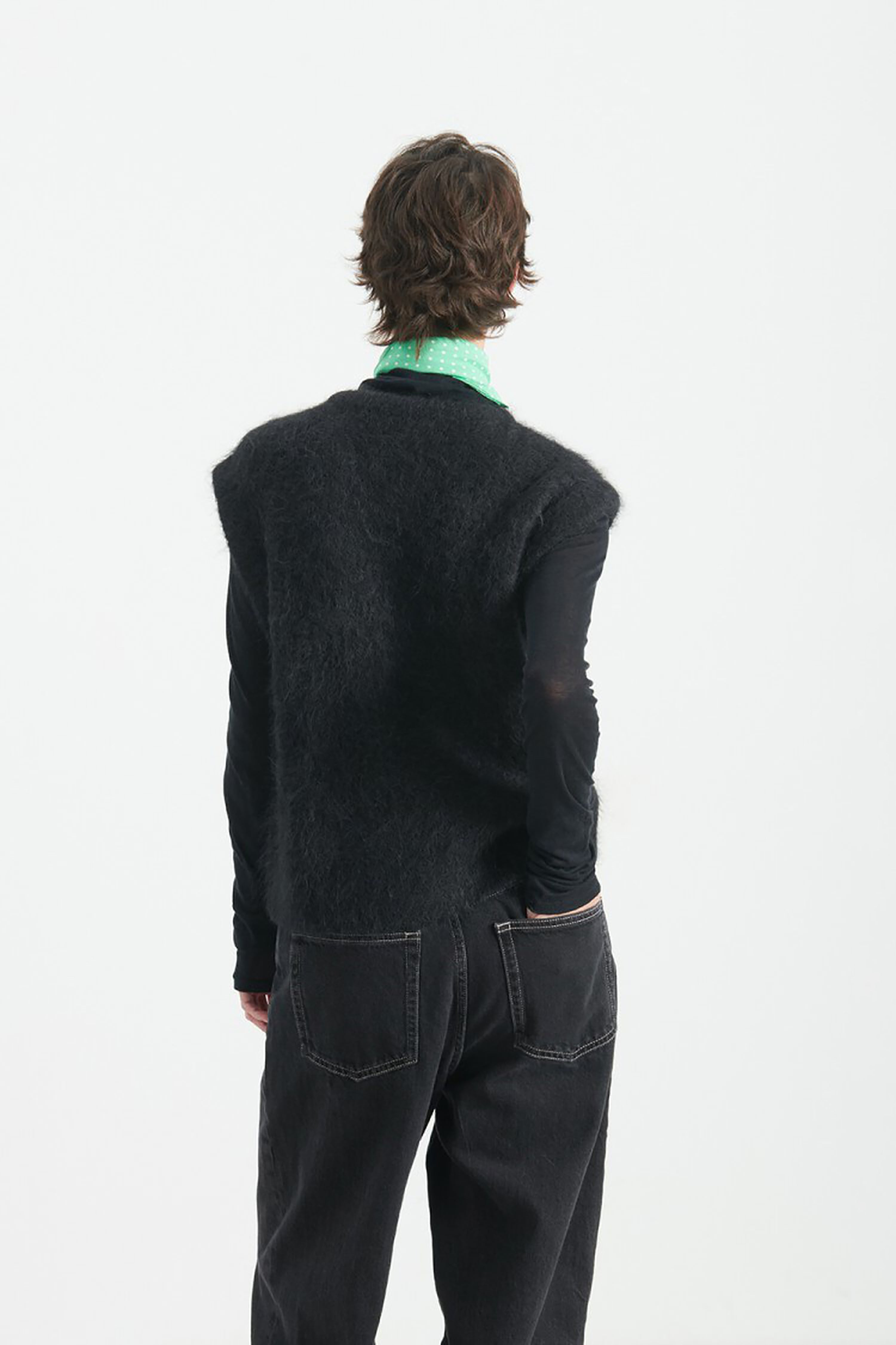 Niby Sleeveless Jumper - Black