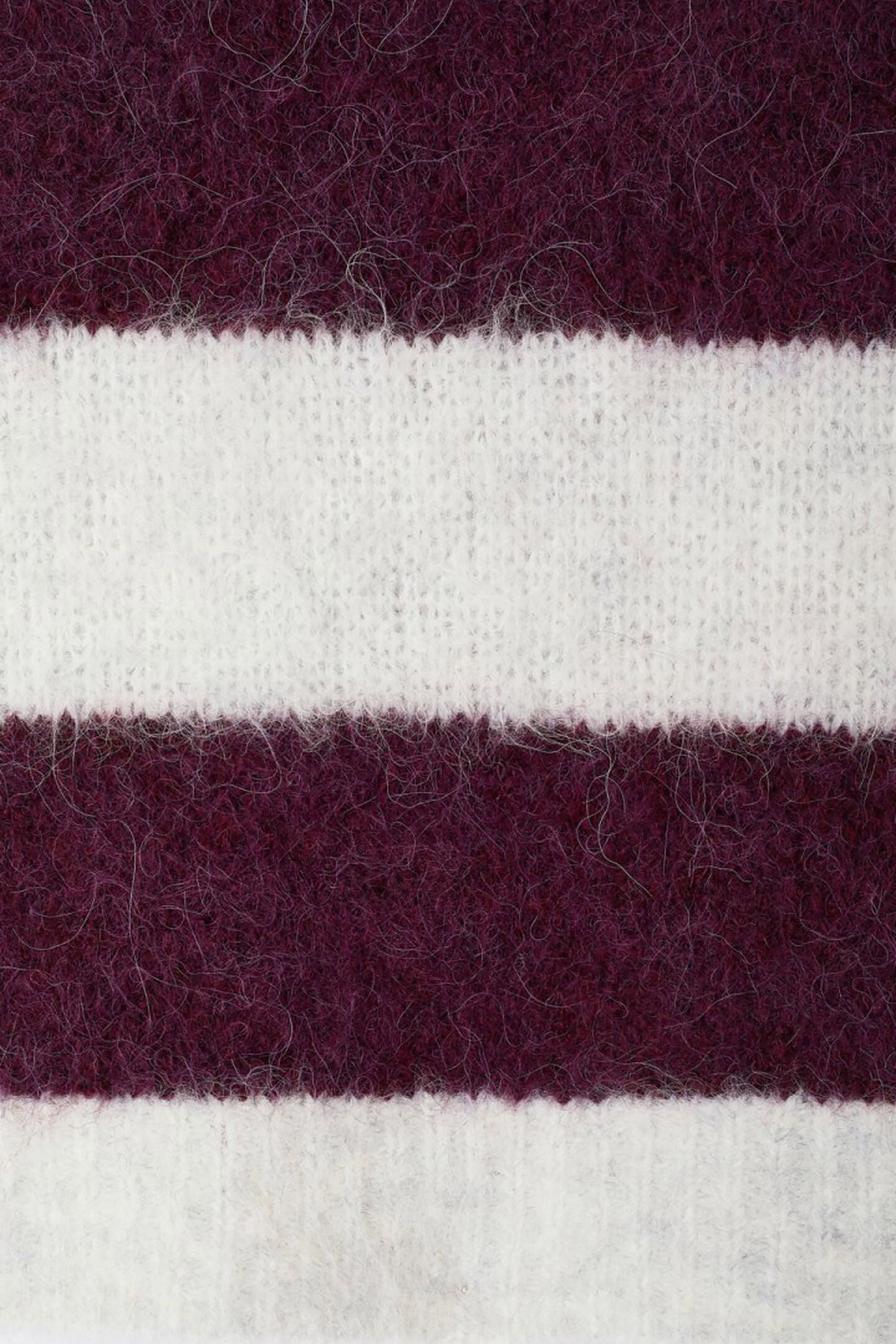 Niby Sleeveless Jumper - Cranberry Stripes