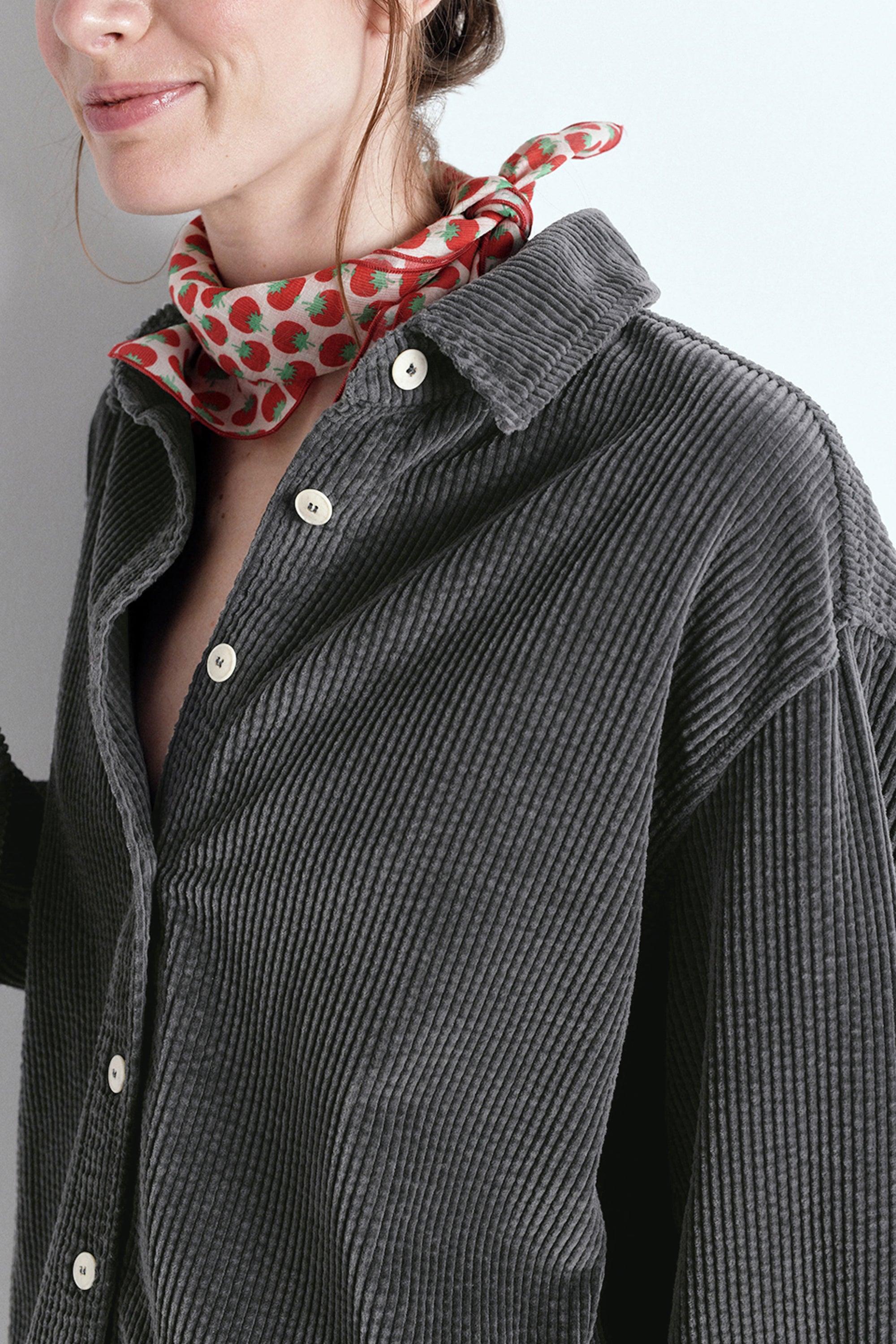 Padow Shirt - Vintage Carbon