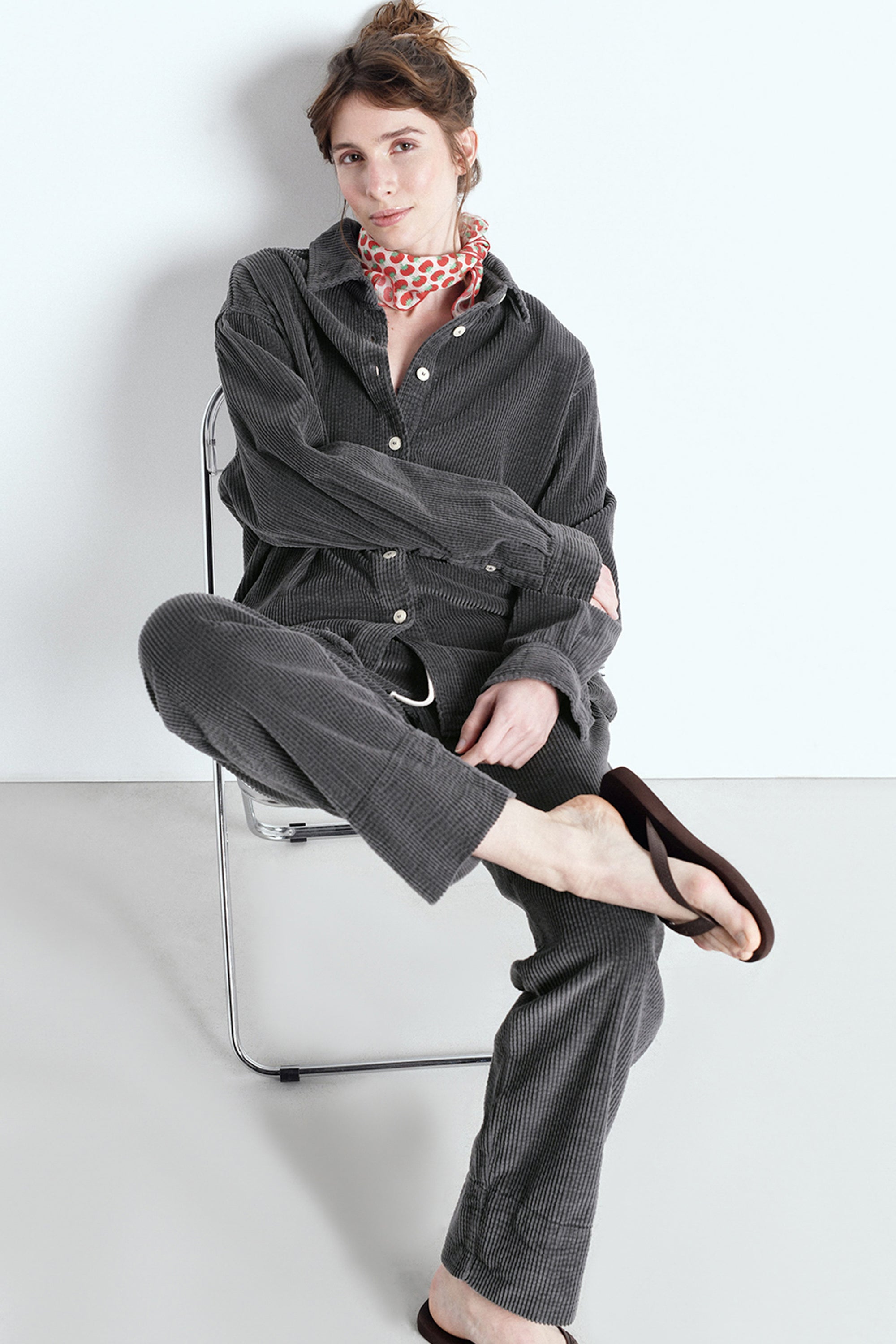 Padow Shirt - Vintage Carbon