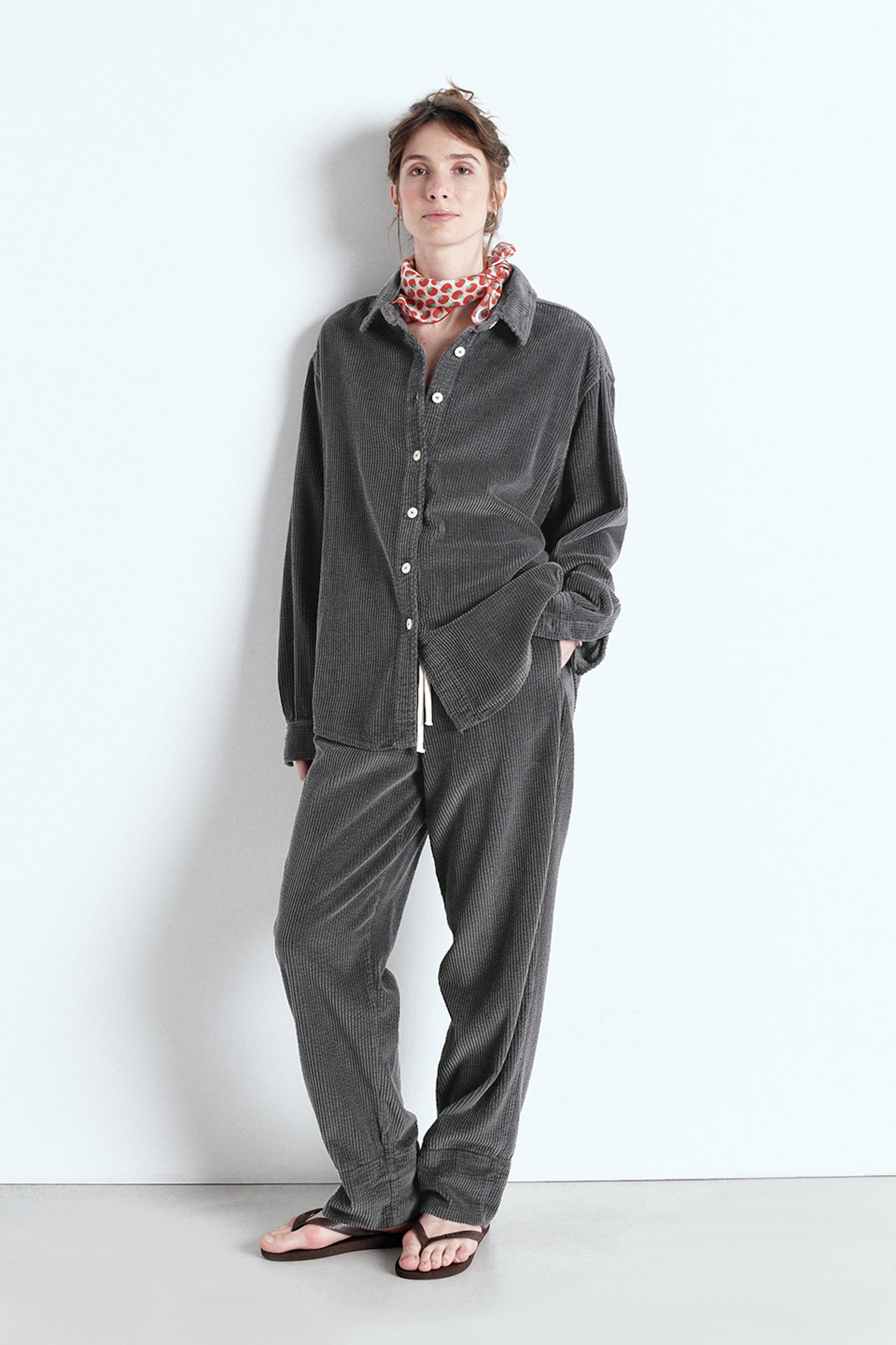 Padow Shirt - Vintage Carbon