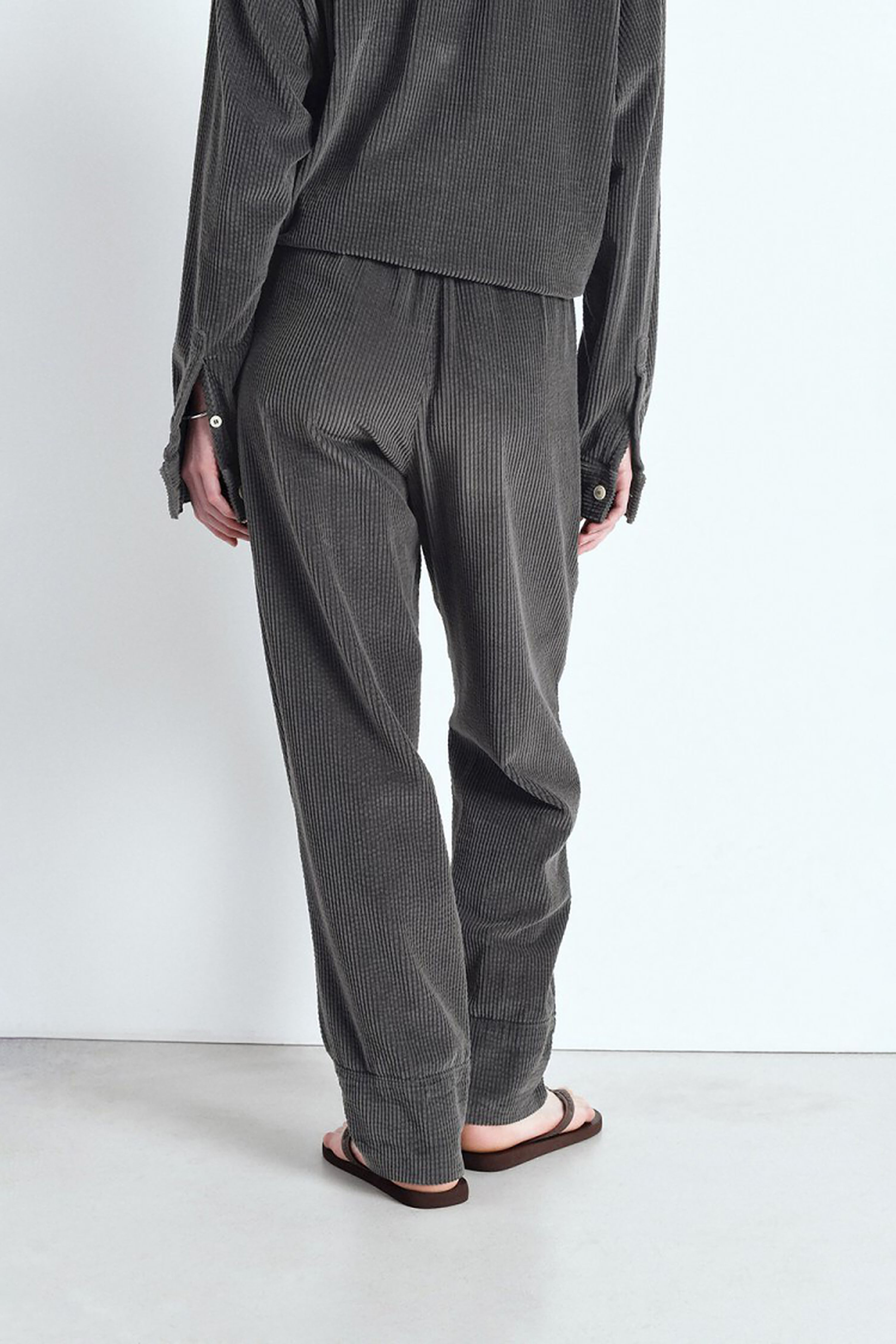 Padow Trouser - Vintage Carbon