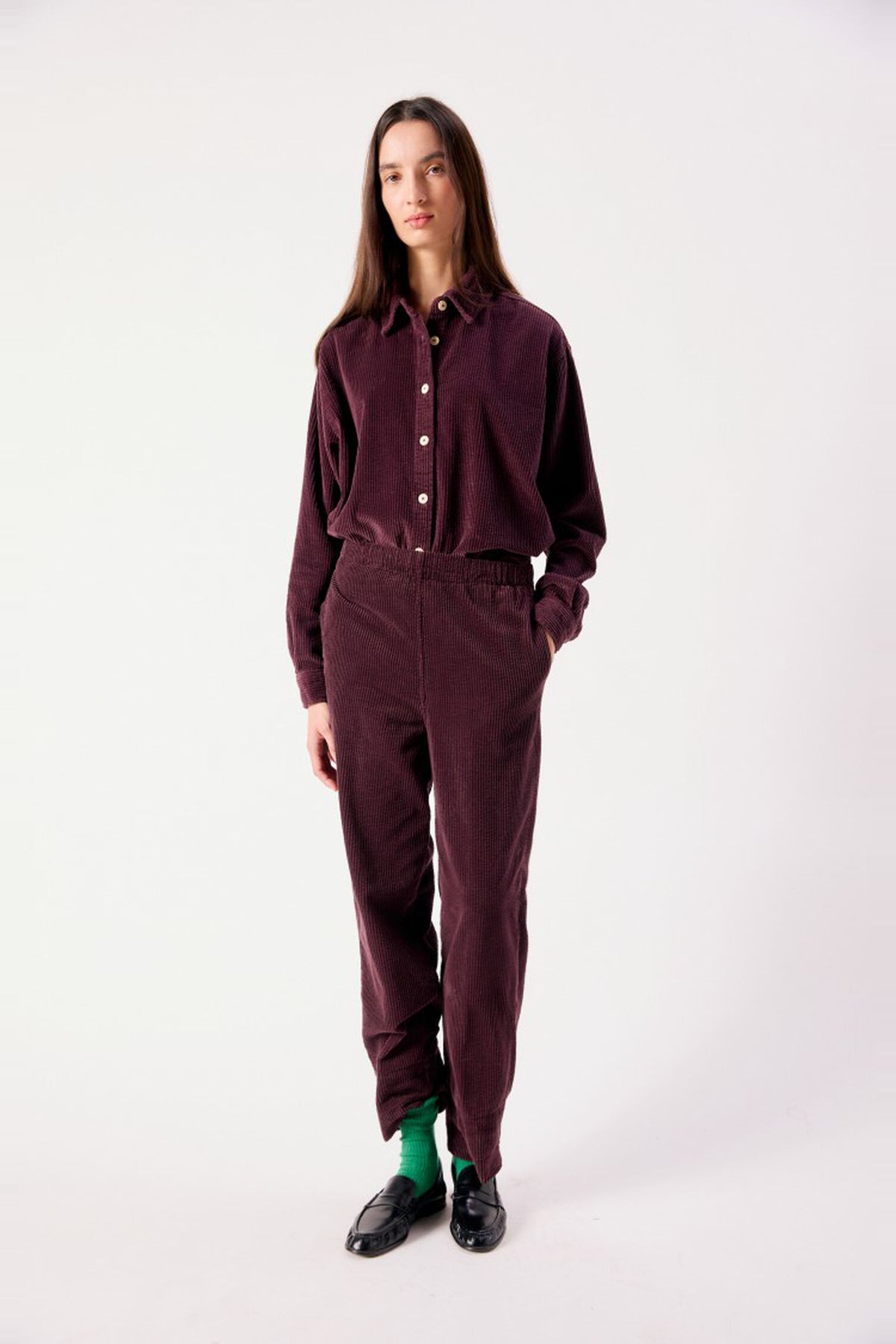 Padow Trousers - Vintage Auburn