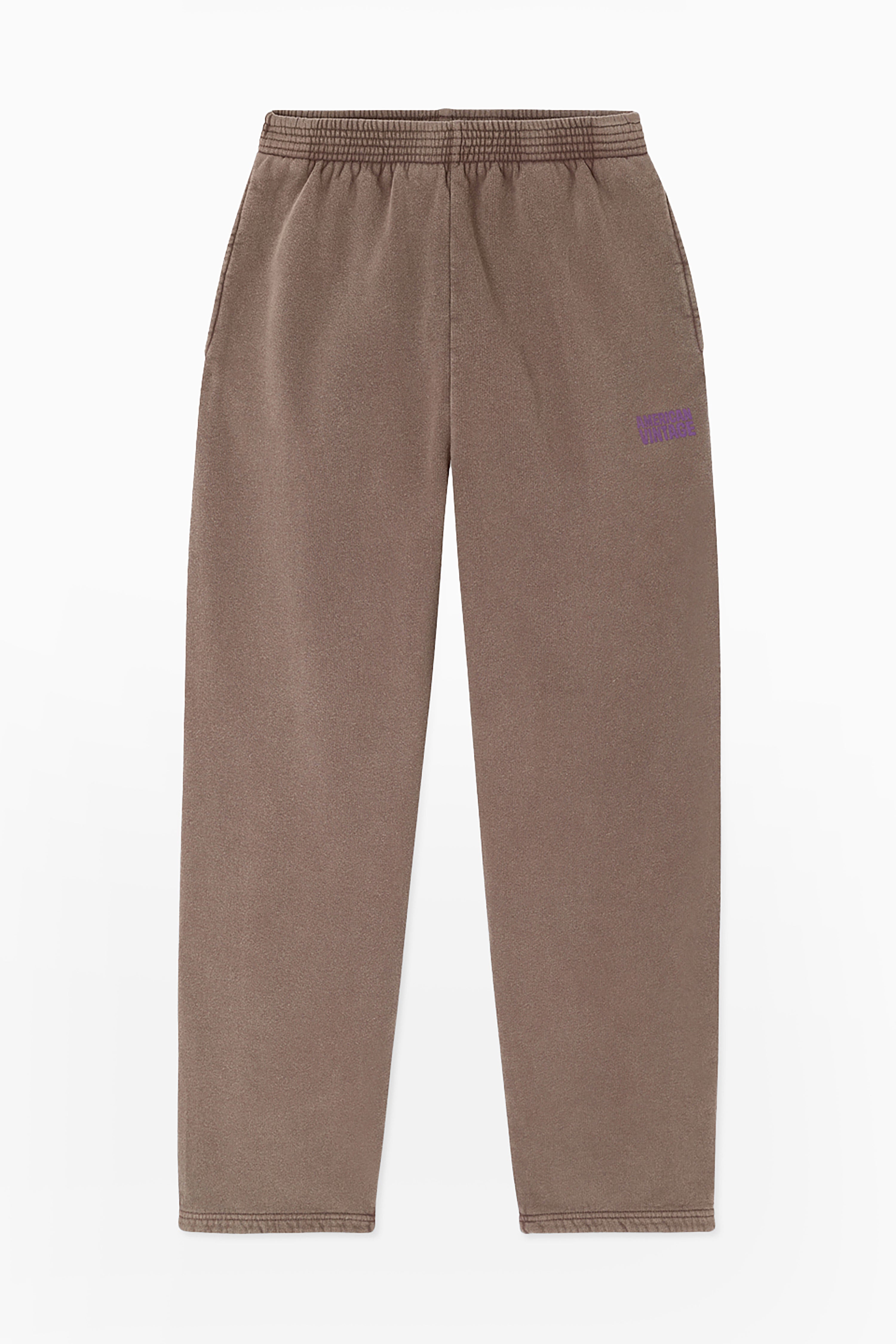 Plizzy Joggers - Vintage Chestnut