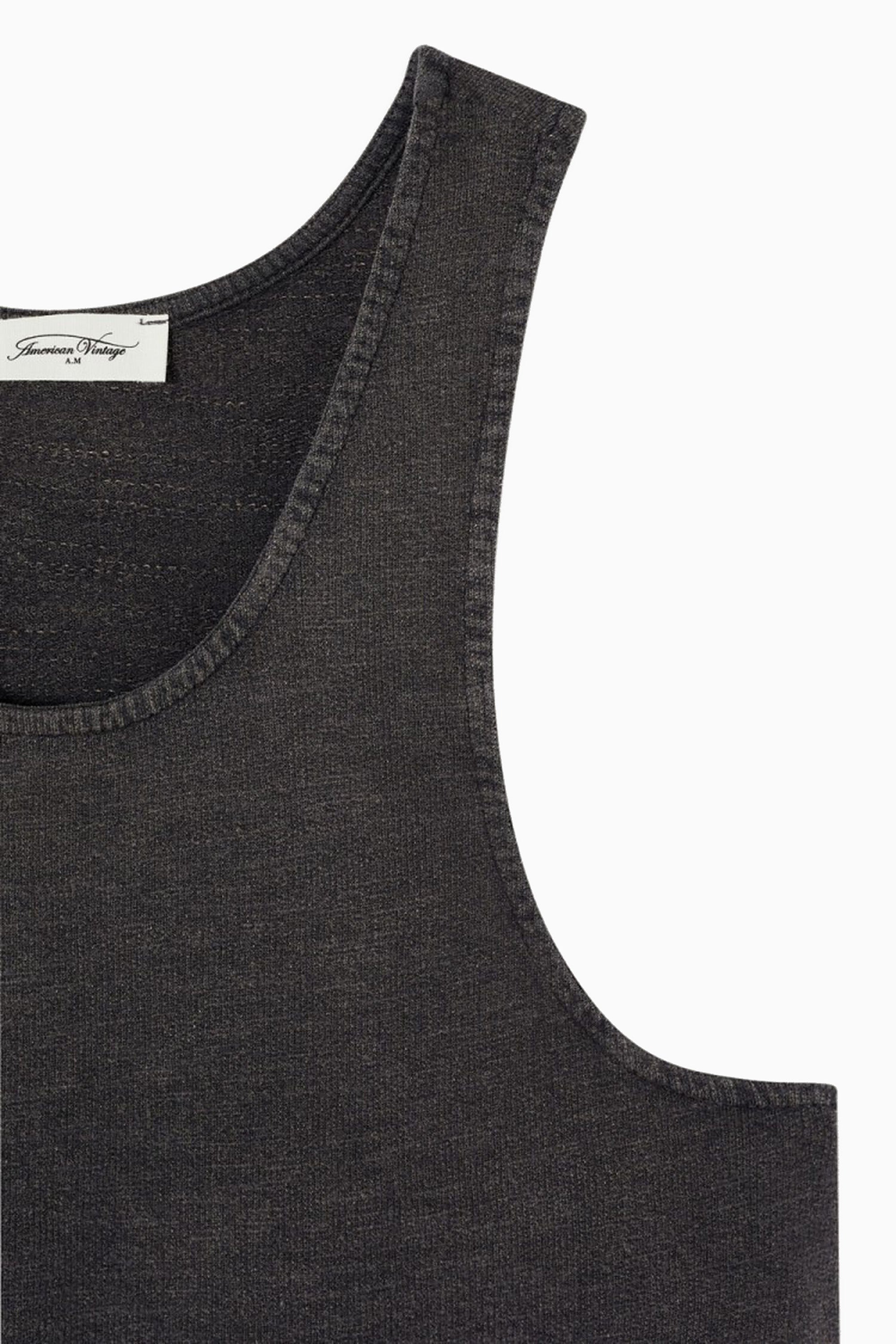 Pojy Tank Top - Vintage Carbon