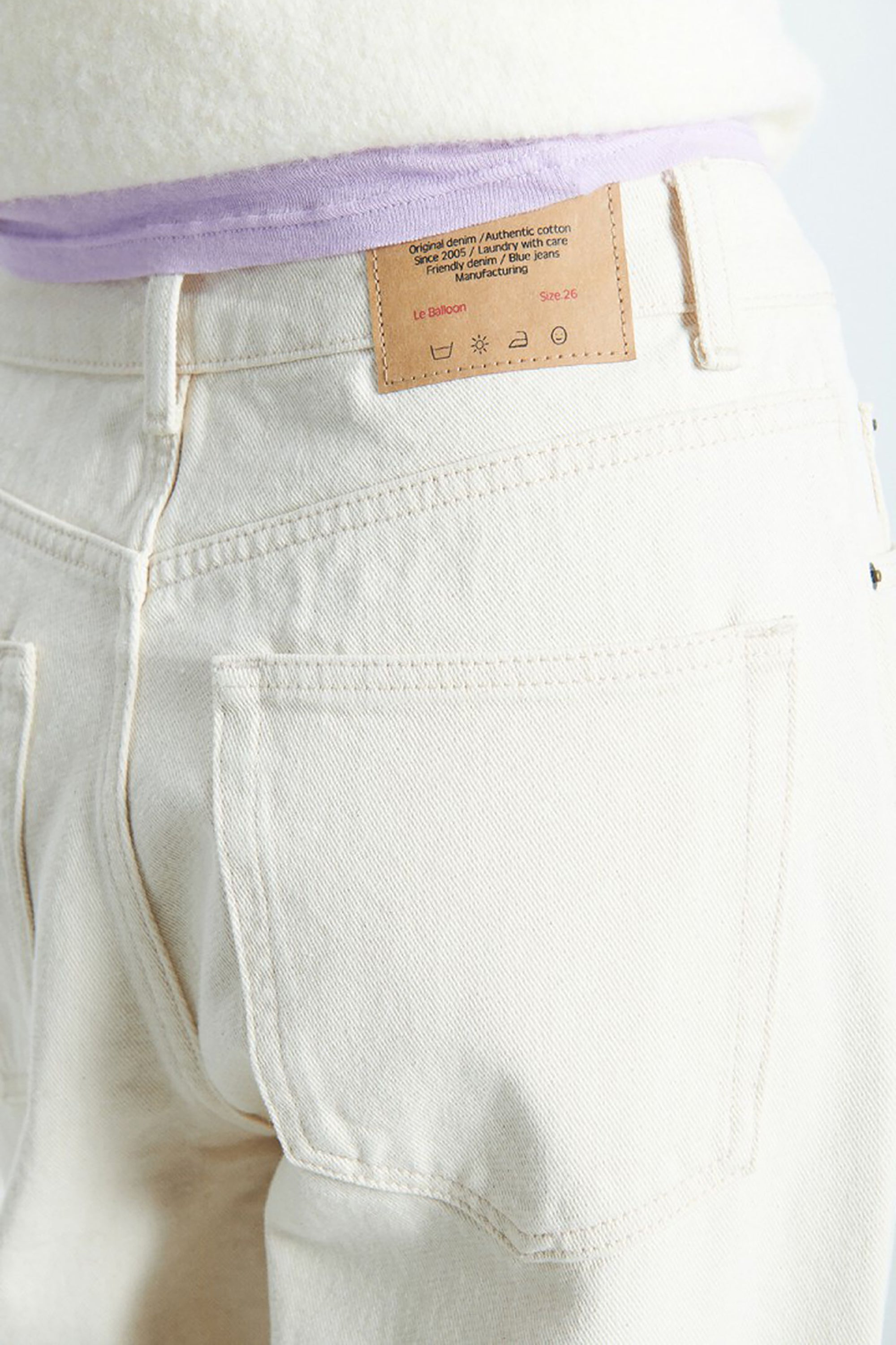 Snopdog Jeans - Ecru