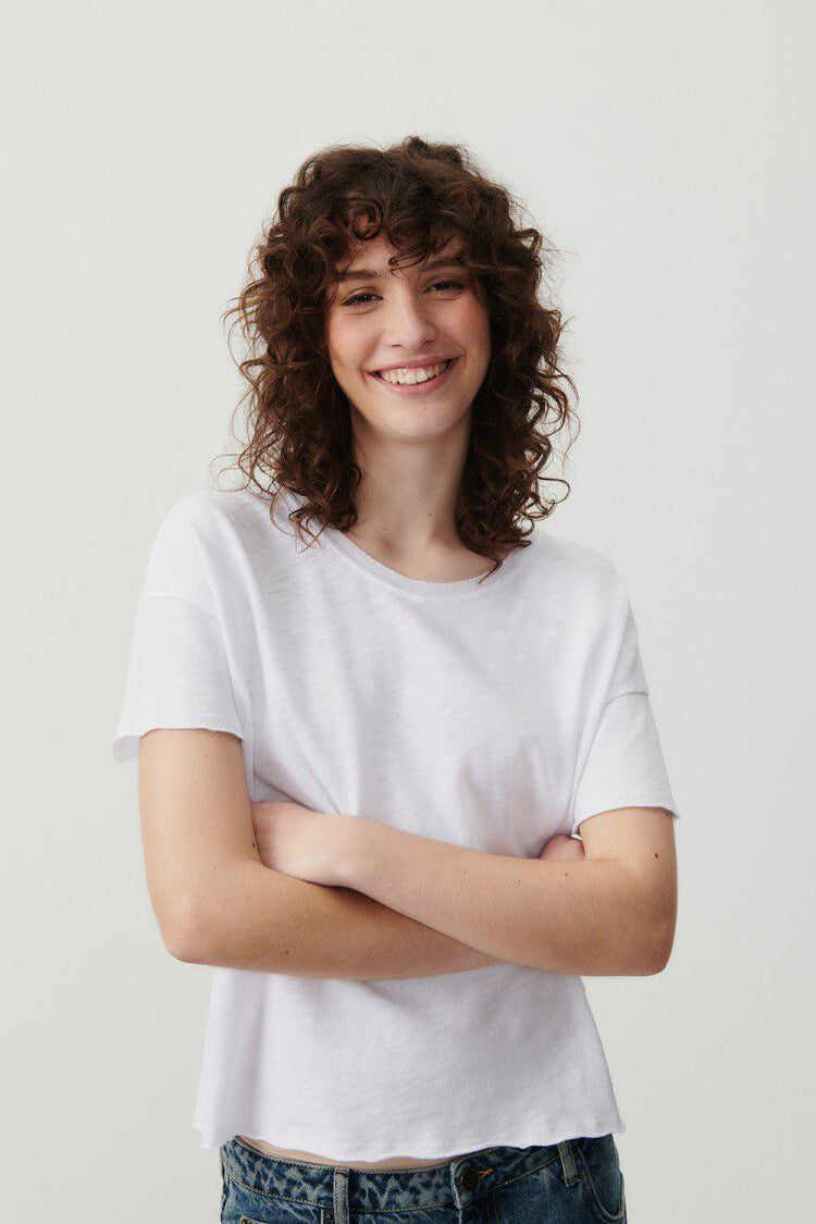 Sonoma Boat Neck Tee - White