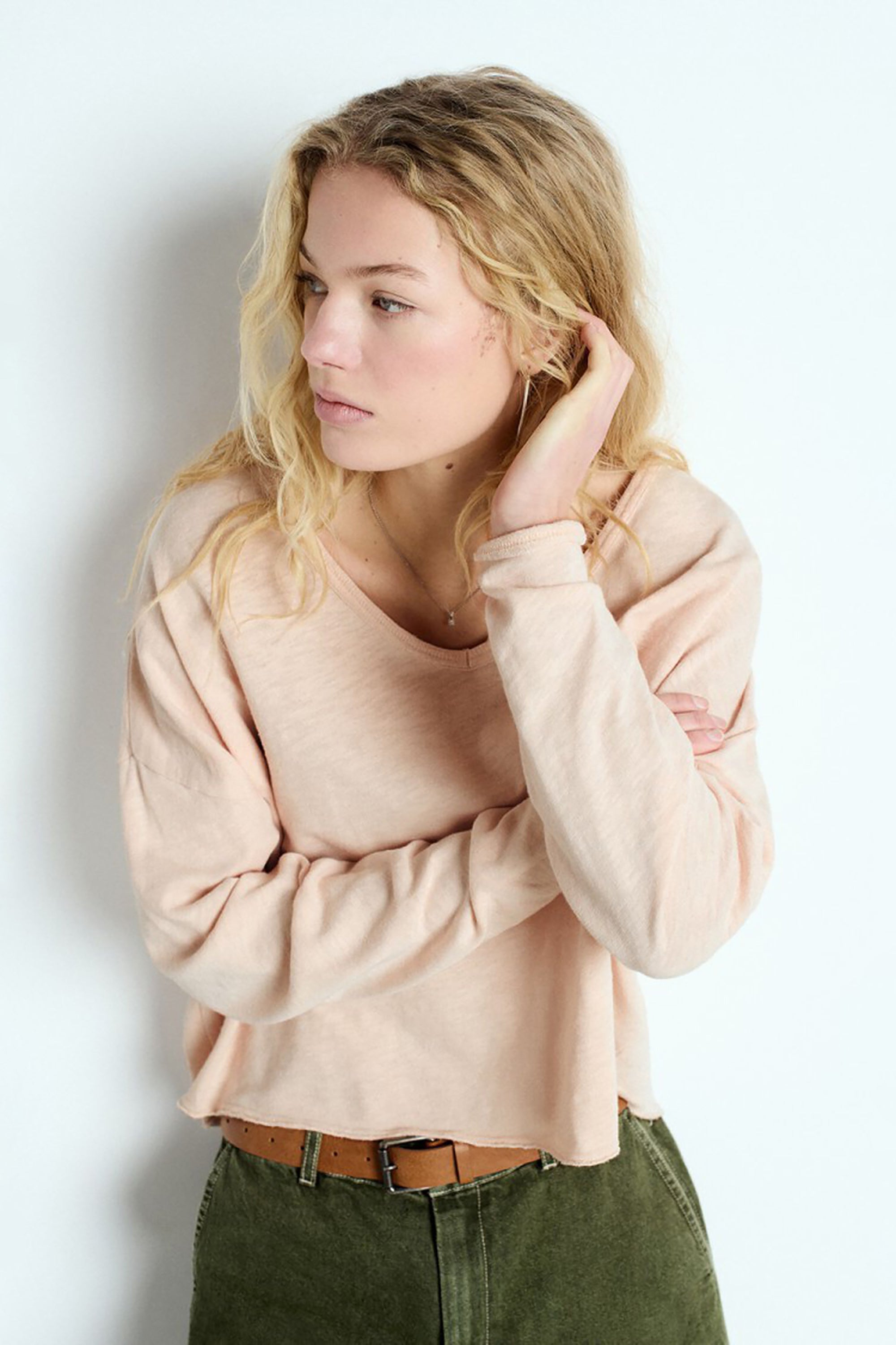 Sonoma Shirt V-Neck - Vintage Biscuit